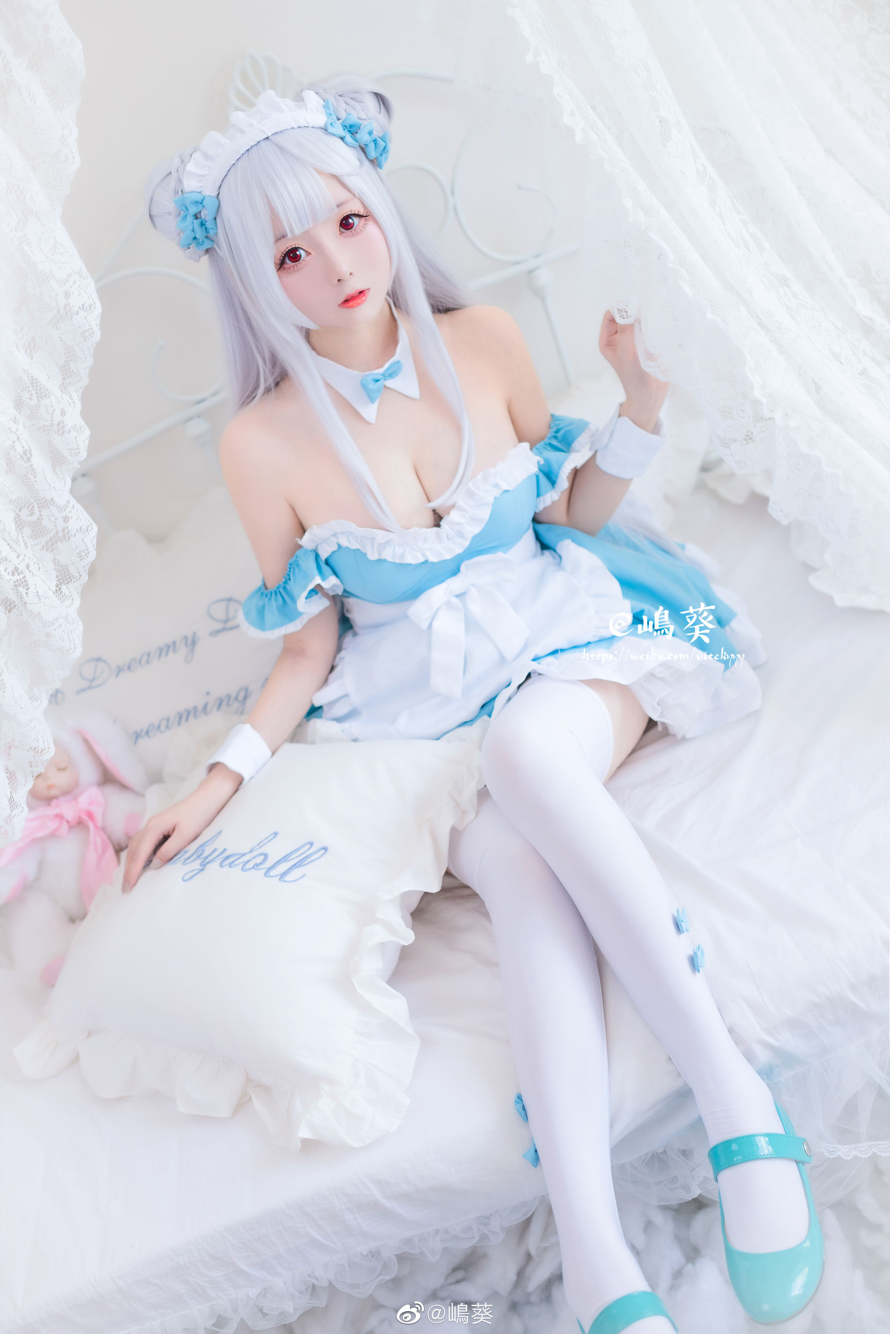 微博美女嶋葵 小天鹅女仆