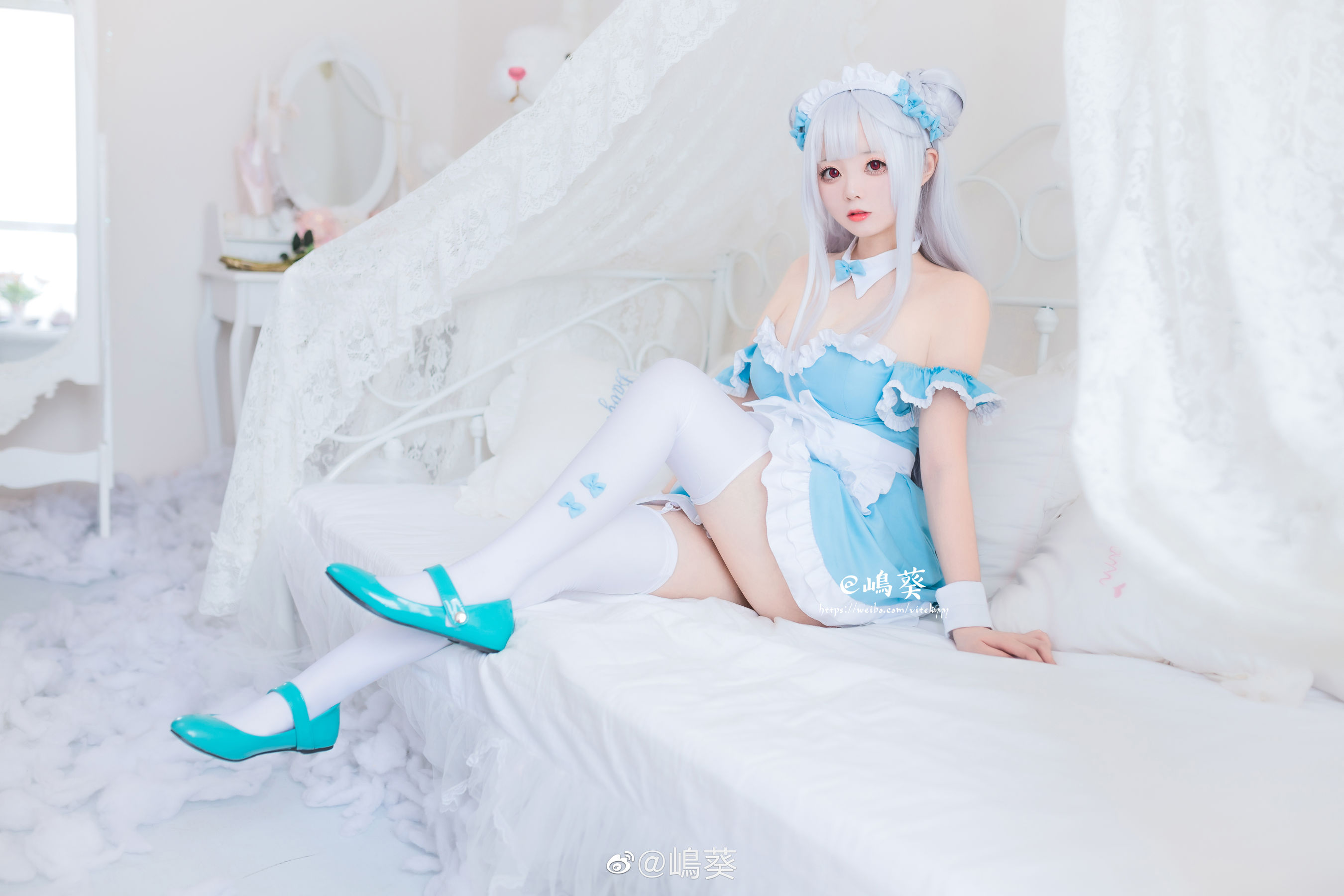 微博美女嶋葵 小天鹅女仆