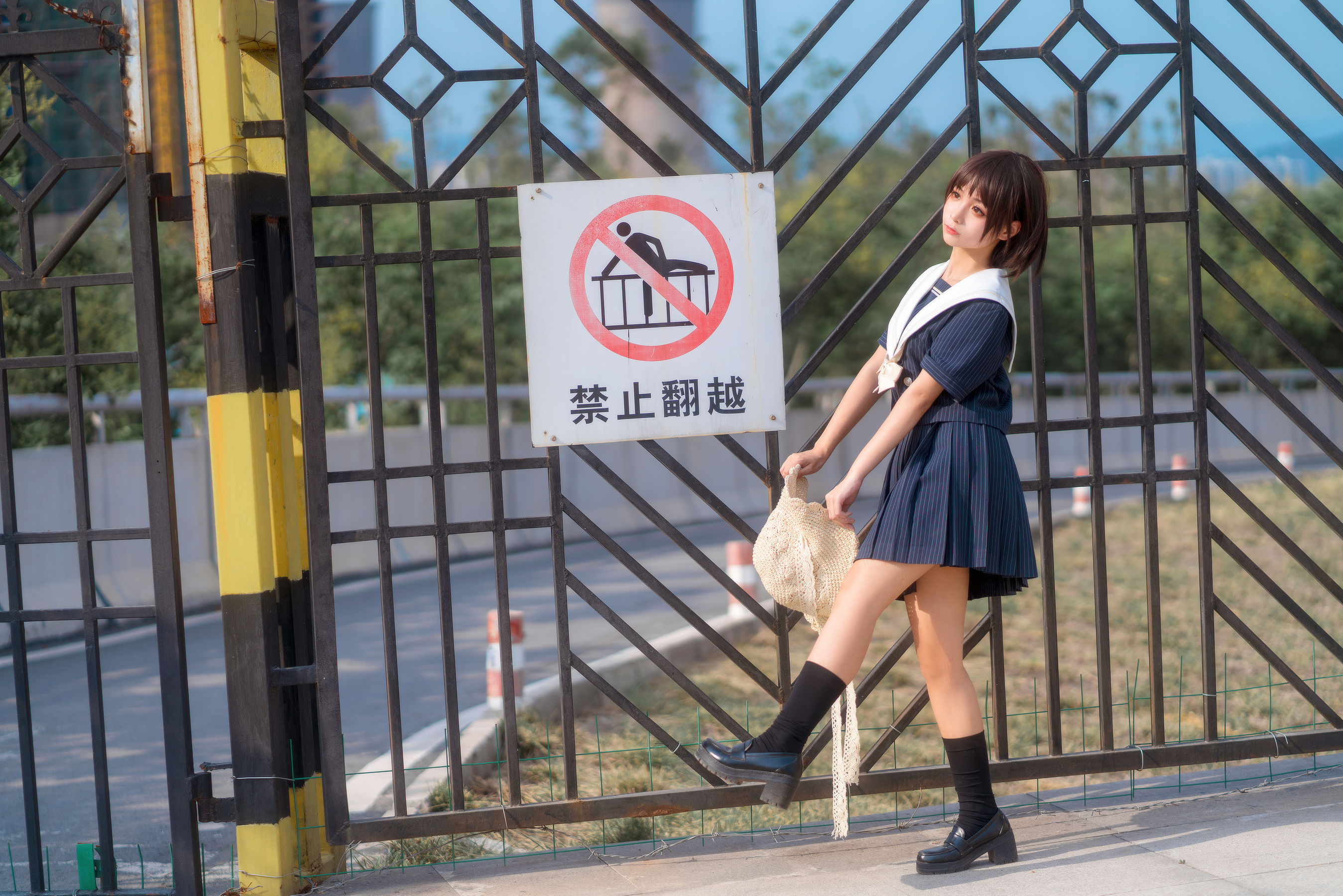 动漫博主蠢沫沫 JK制服