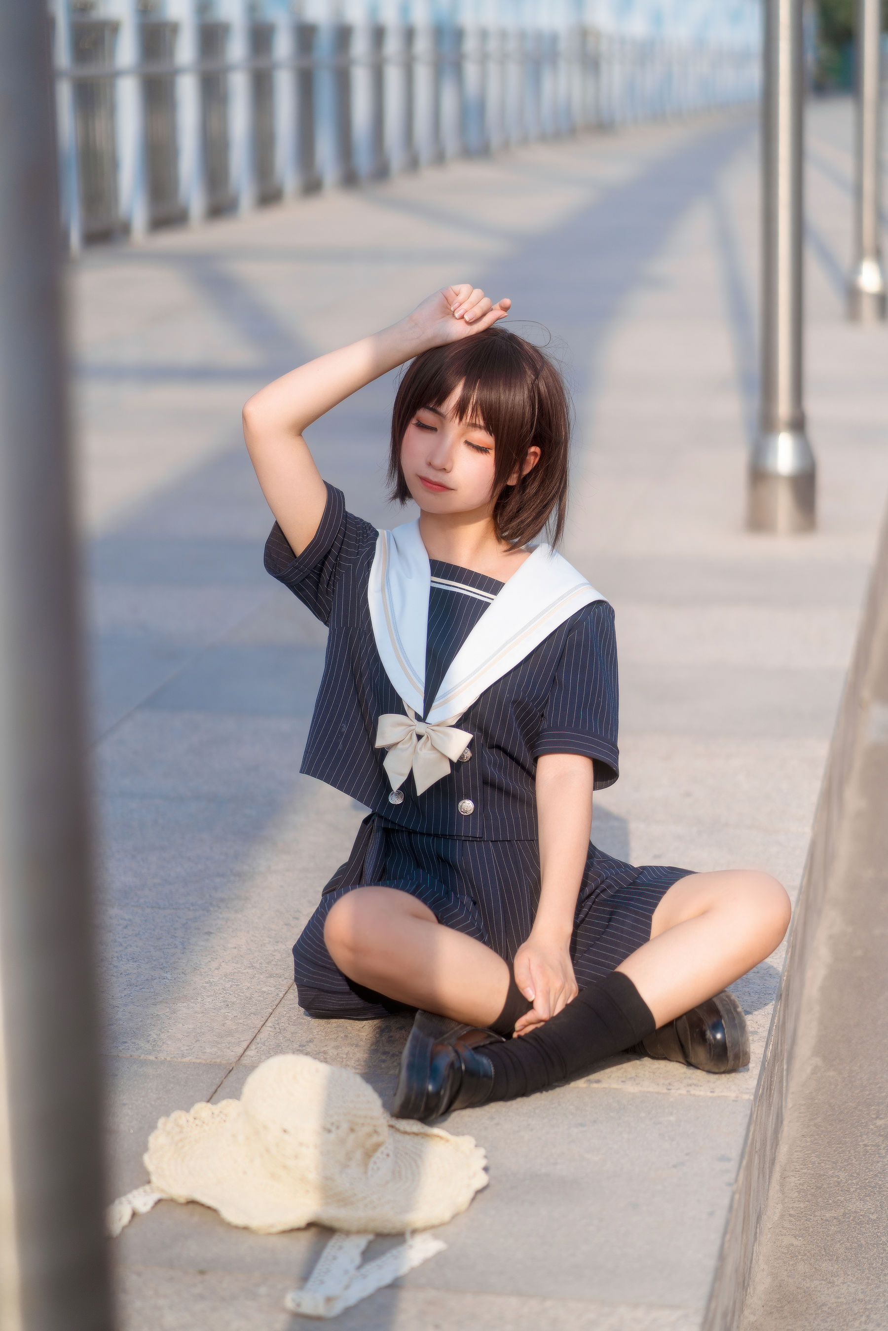 动漫博主蠢沫沫 JK制服