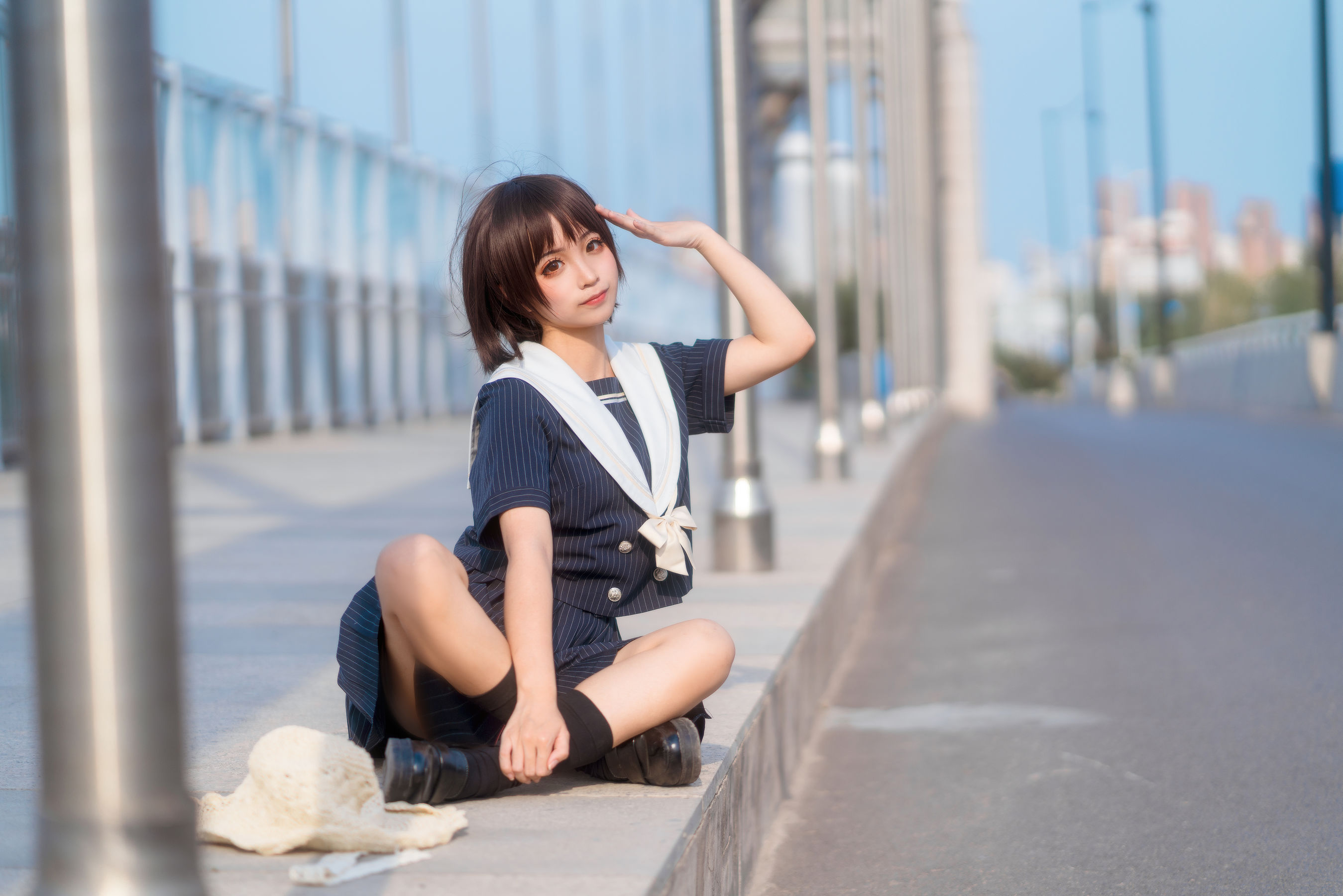 动漫博主蠢沫沫 JK制服