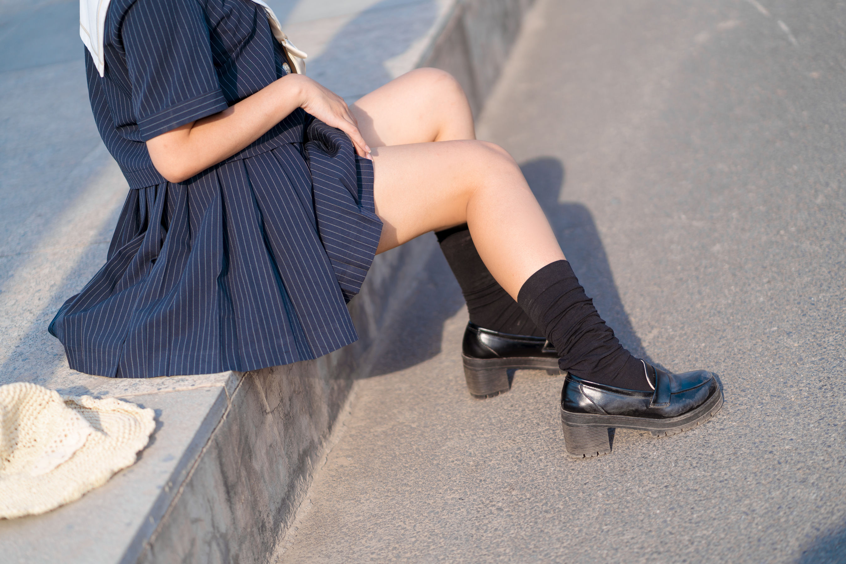 动漫博主蠢沫沫 JK制服