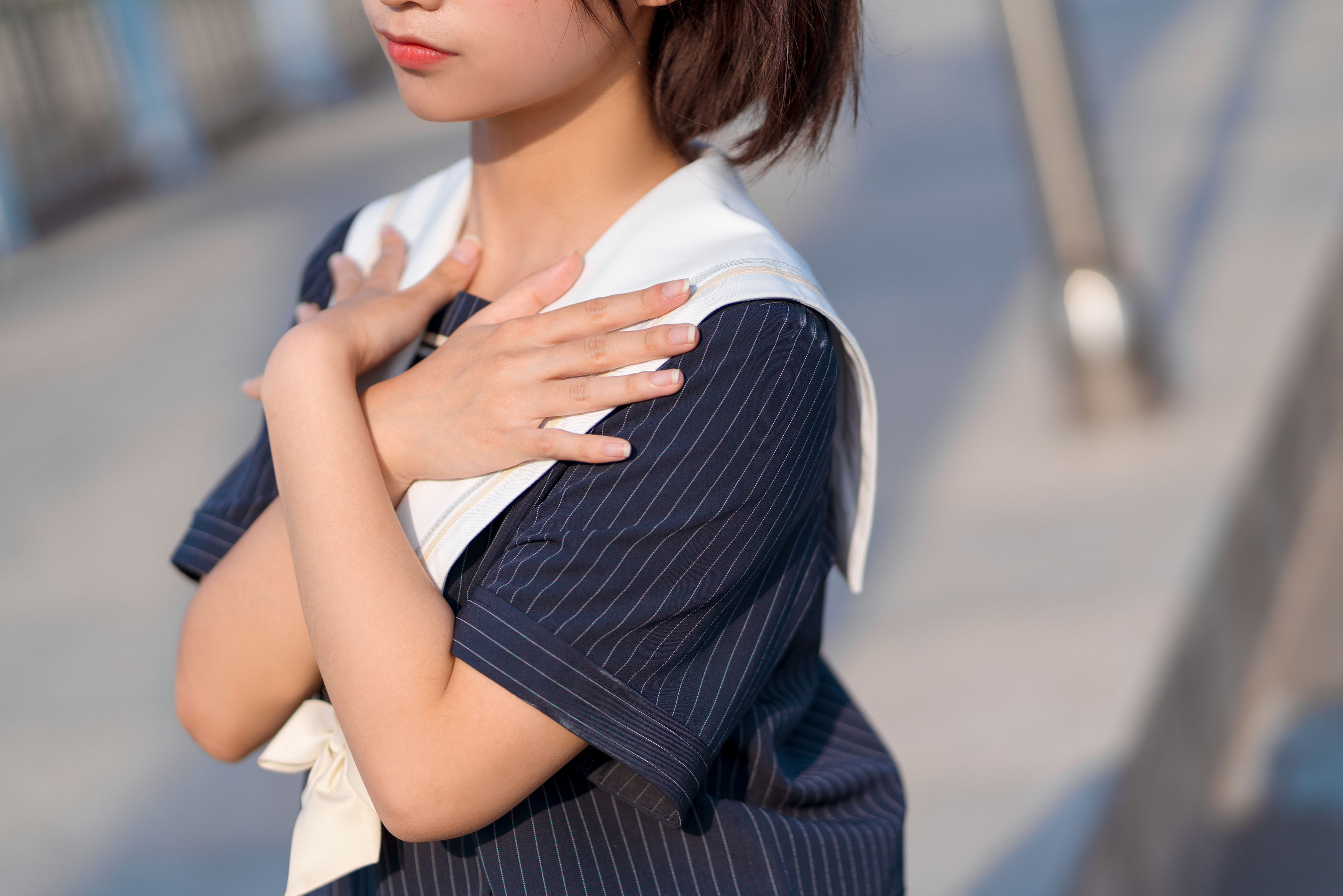 动漫博主蠢沫沫 JK制服