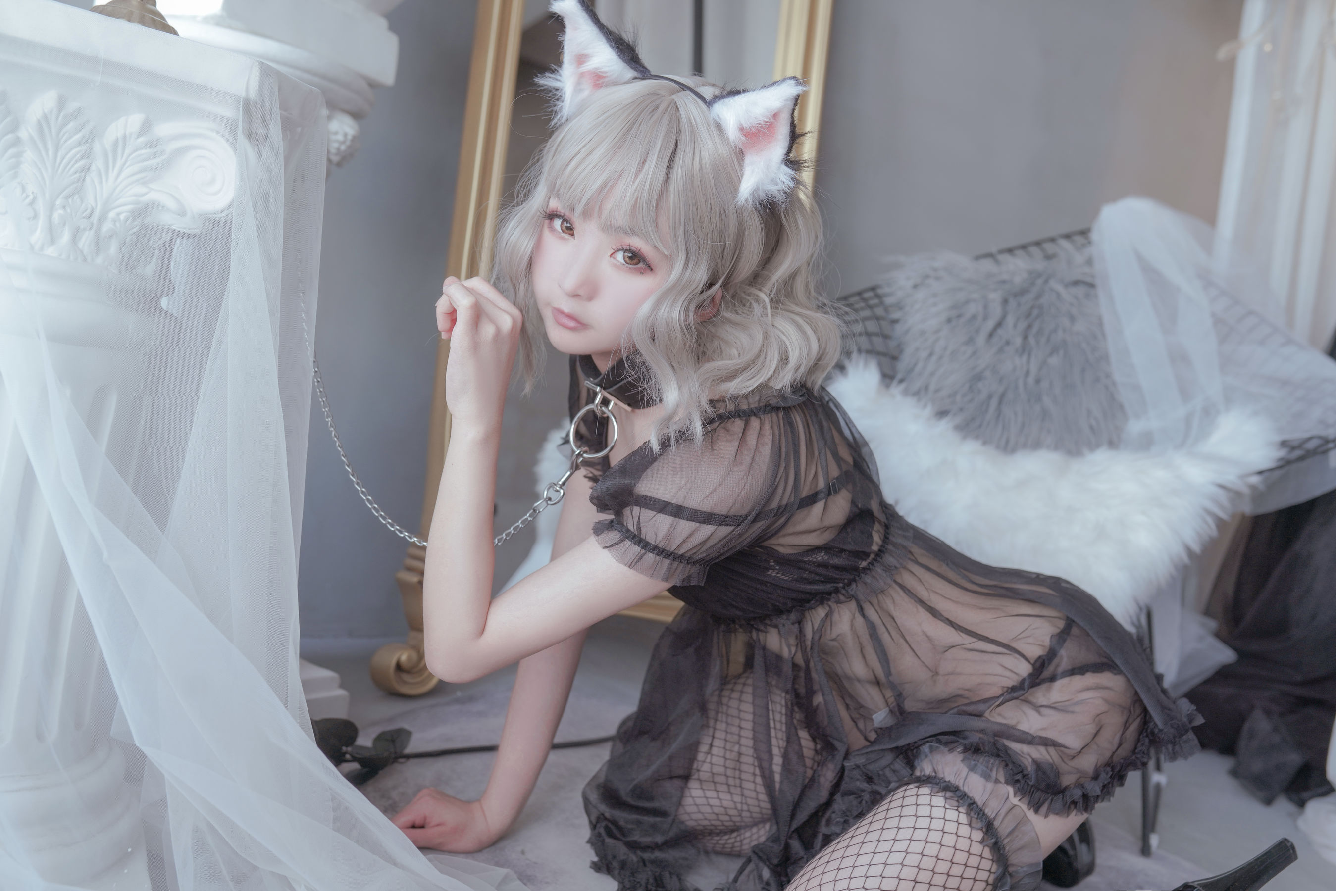 Cosplay日奈娇 猫与兔