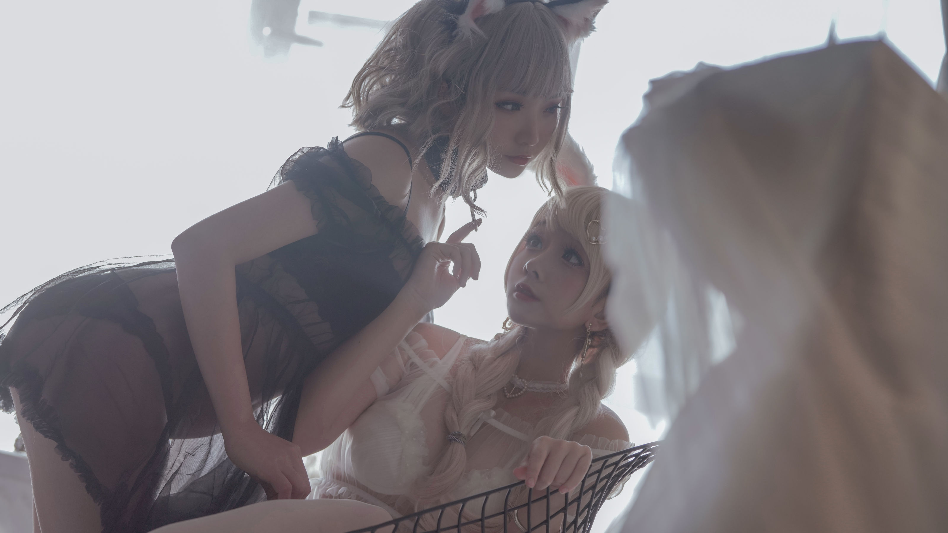 Cosplay日奈娇 猫与兔