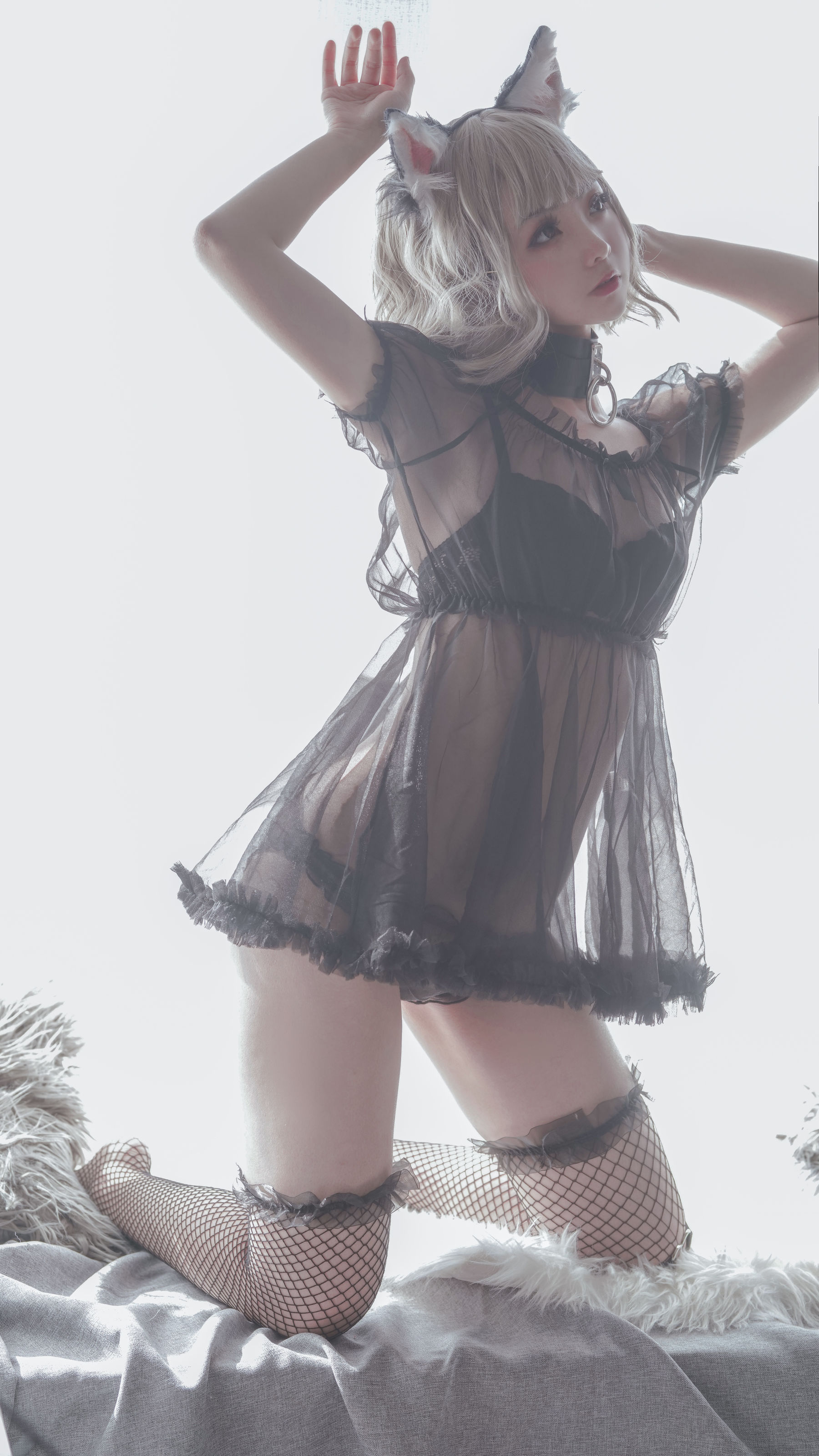 Cosplay日奈娇 猫与兔