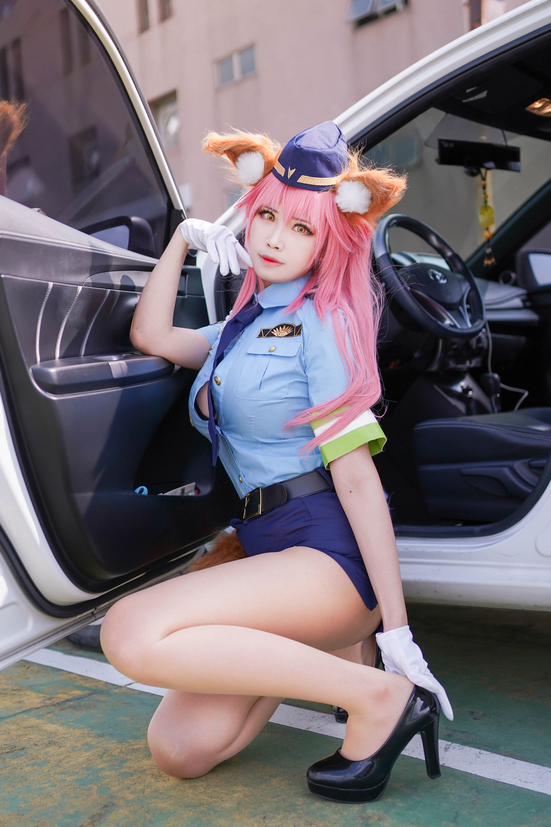 Coser萱-KaYa 玉藻前 女警裝