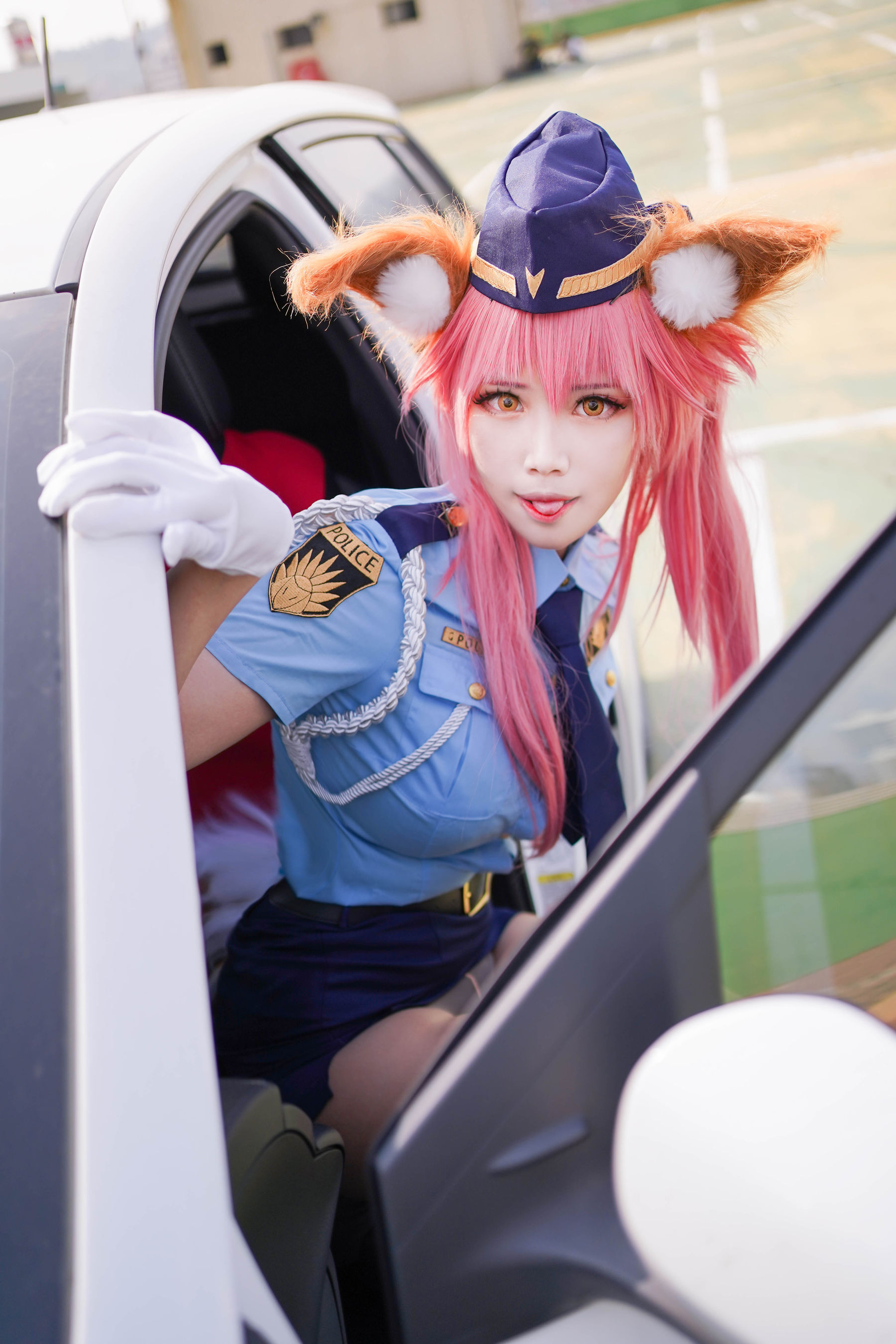Coser萱-KaYa 玉藻前 女警裝