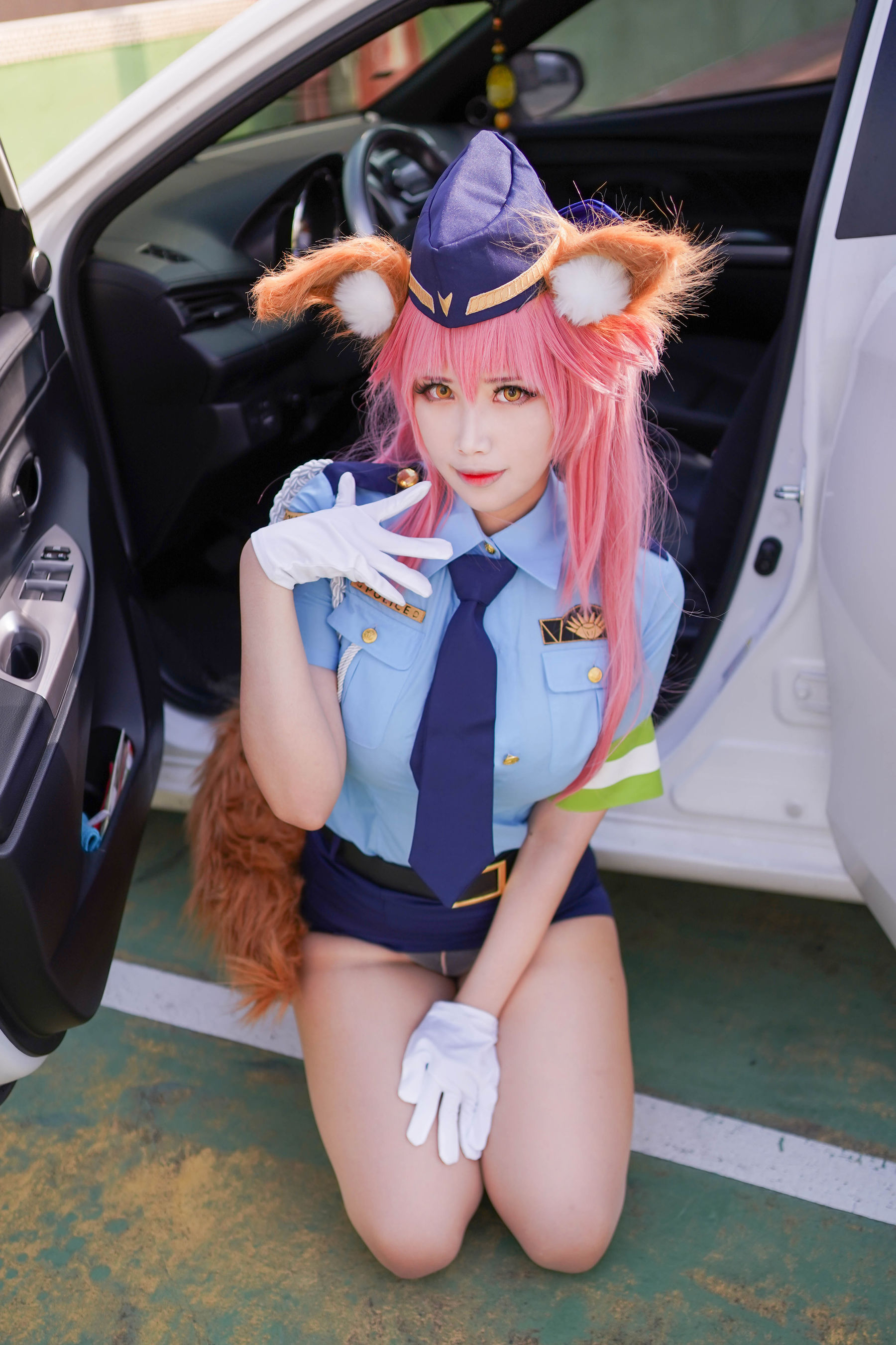 Coser萱-KaYa 玉藻前 女警裝
