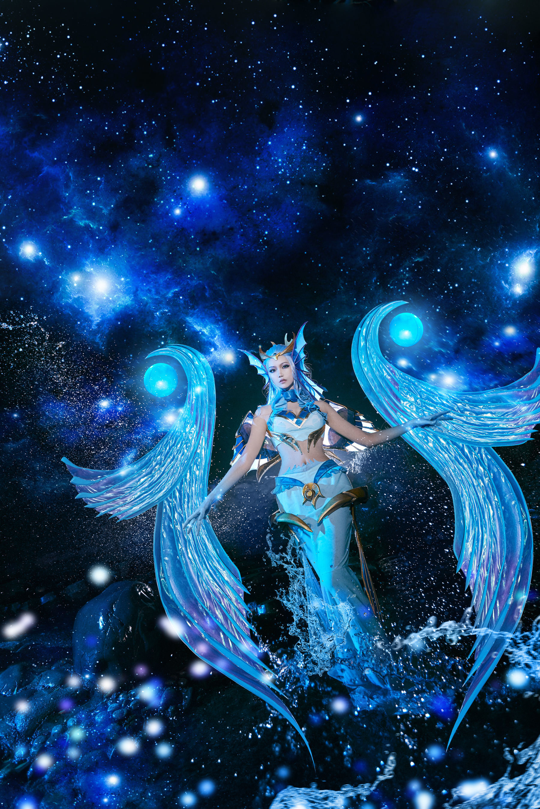 人气coser戚顾儿MIKI 王者荣耀 武则天海洋之心