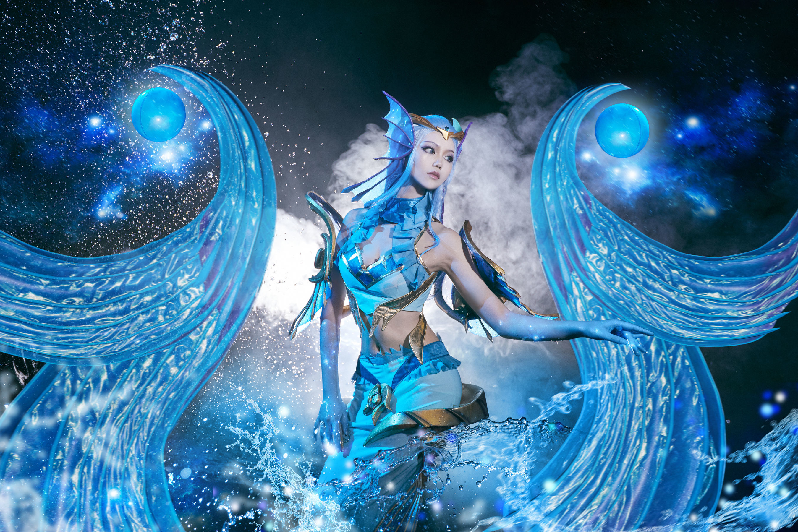 人气coser戚顾儿MIKI 王者荣耀 武则天海洋之心