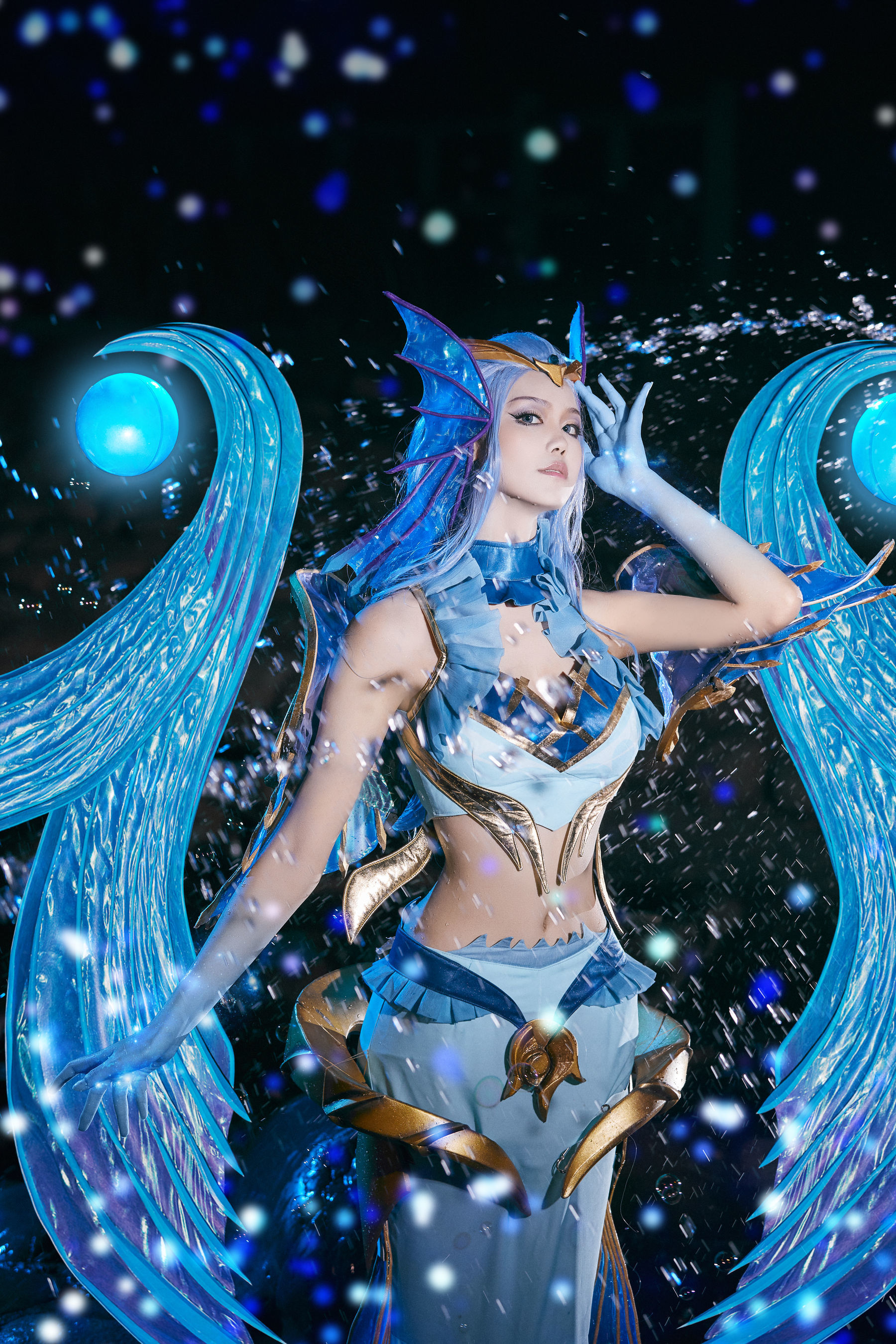 人气coser戚顾儿MIKI 王者荣耀 武则天海洋之心