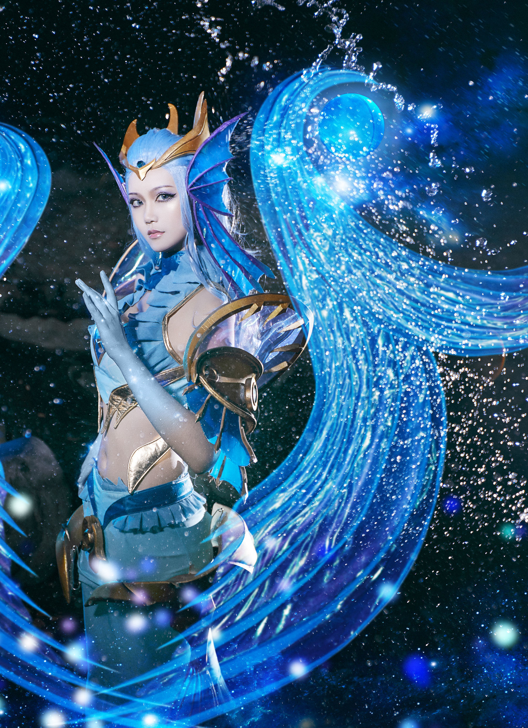 人气coser戚顾儿MIKI 王者荣耀 武则天海洋之心