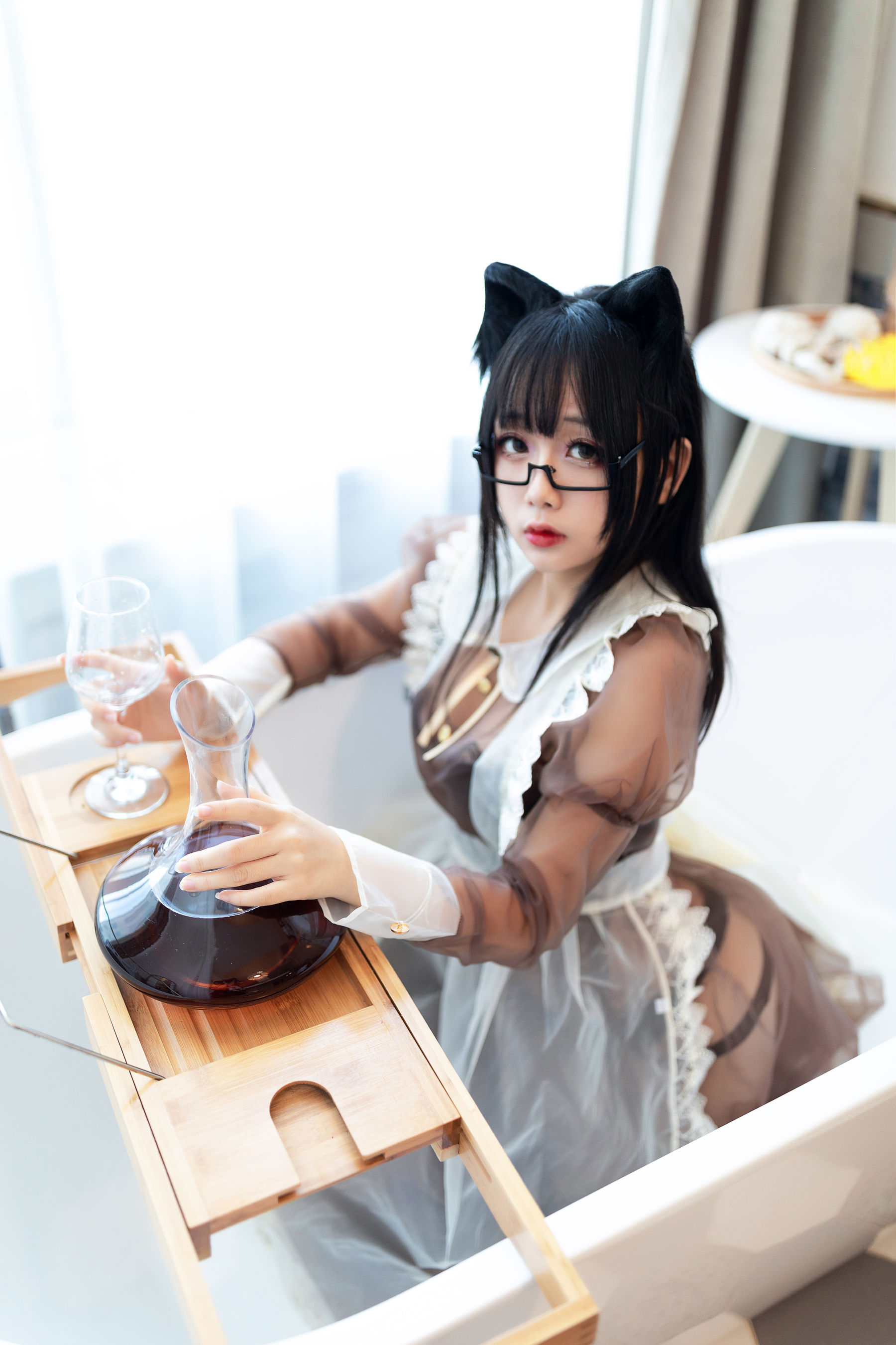 Cosplay日奈娇 透明女仆