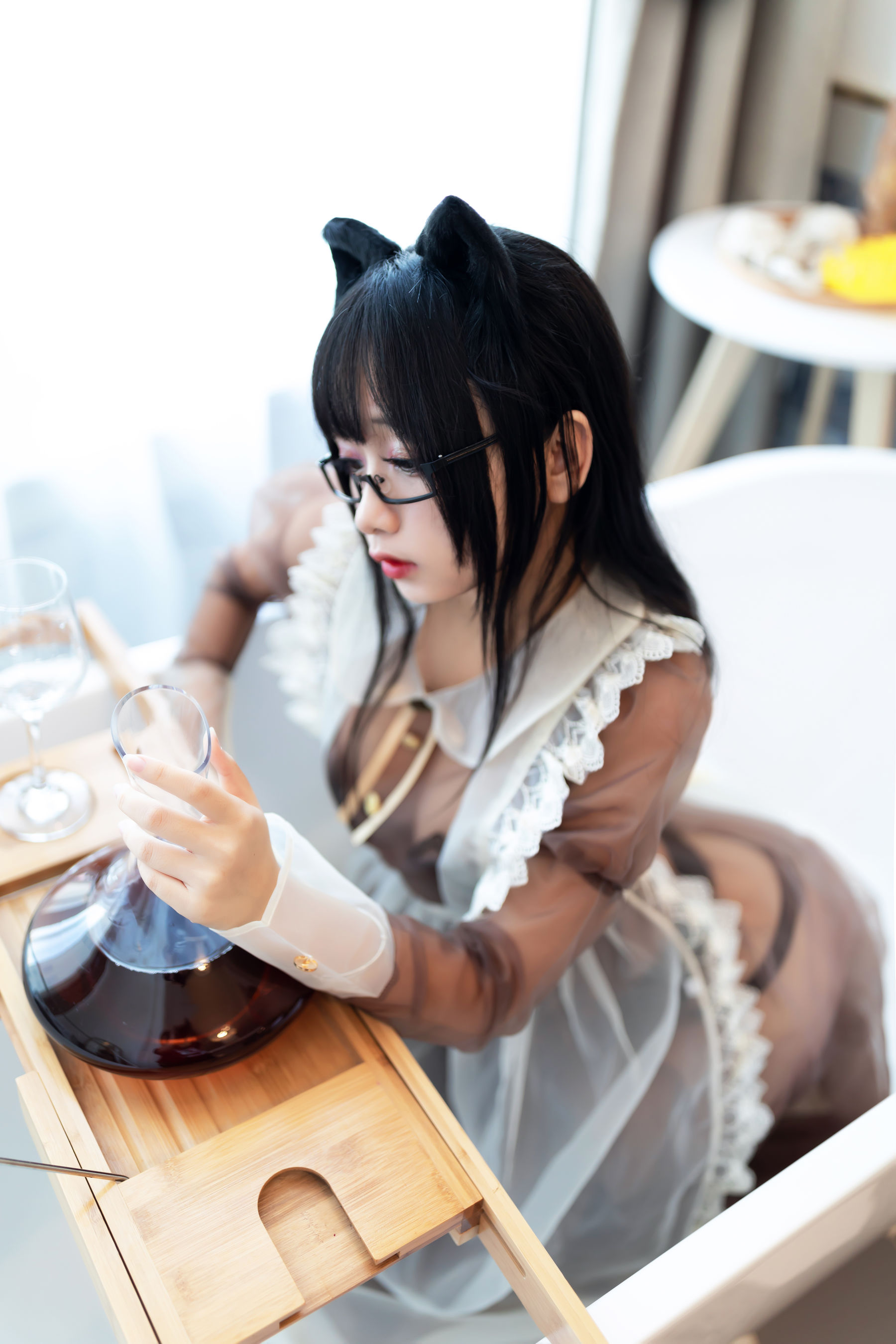 Cosplay日奈娇 透明女仆