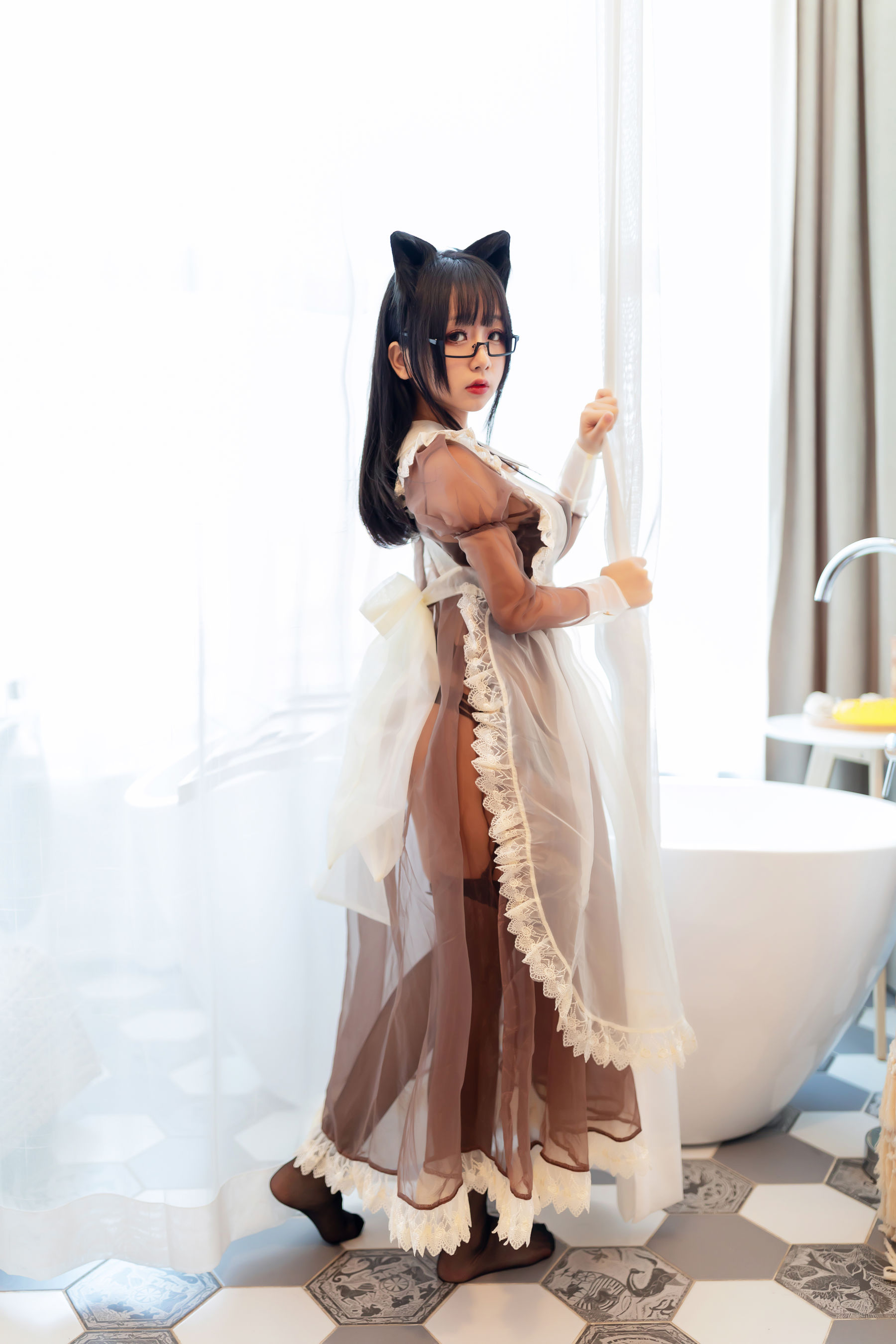 Cosplay日奈娇 透明女仆