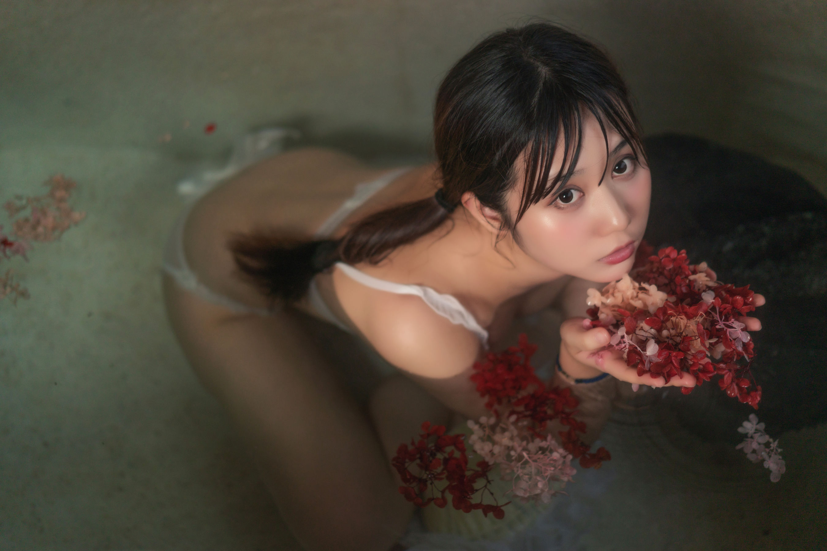 微博福利姬镜酱 私奔之温泉