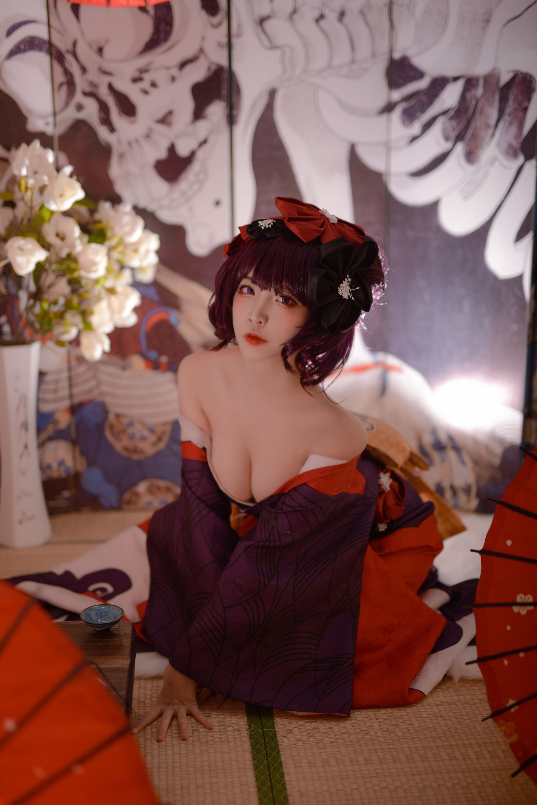 人气Coser二佐Nisa Fate葛饰北斋