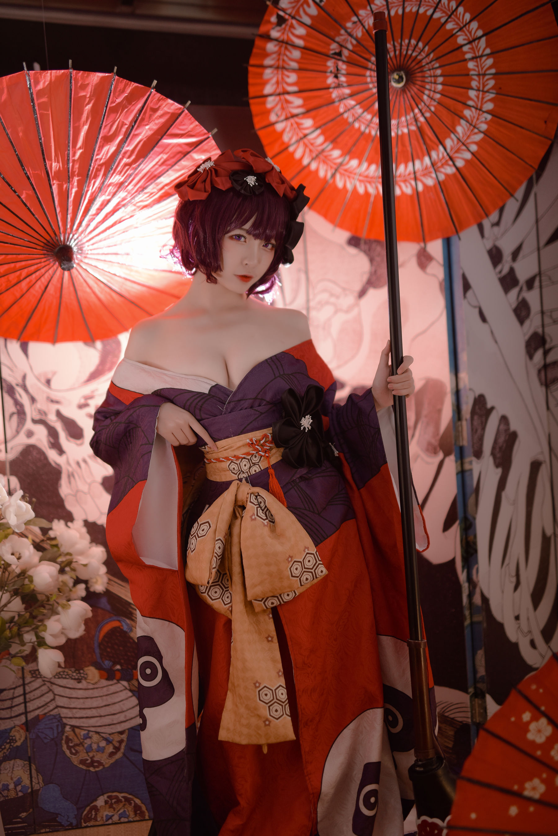 人气Coser二佐Nisa Fate葛饰北斋