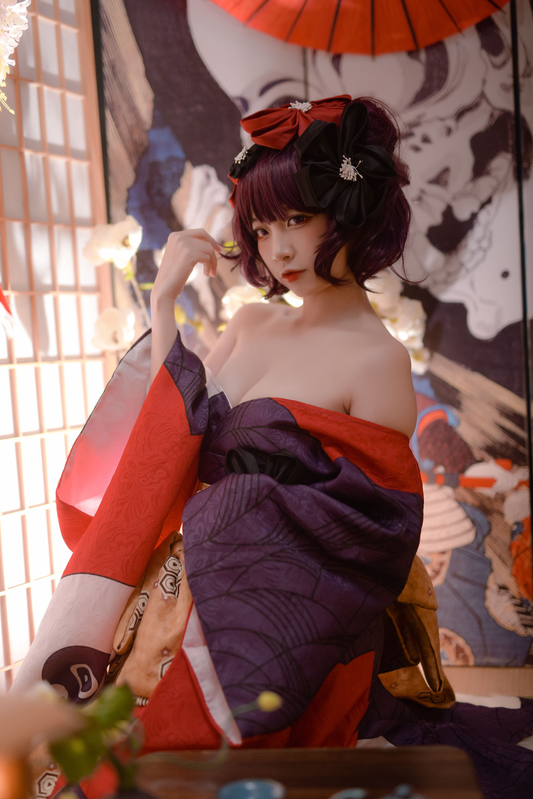 人气Coser二佐Nisa Fate葛饰北斋