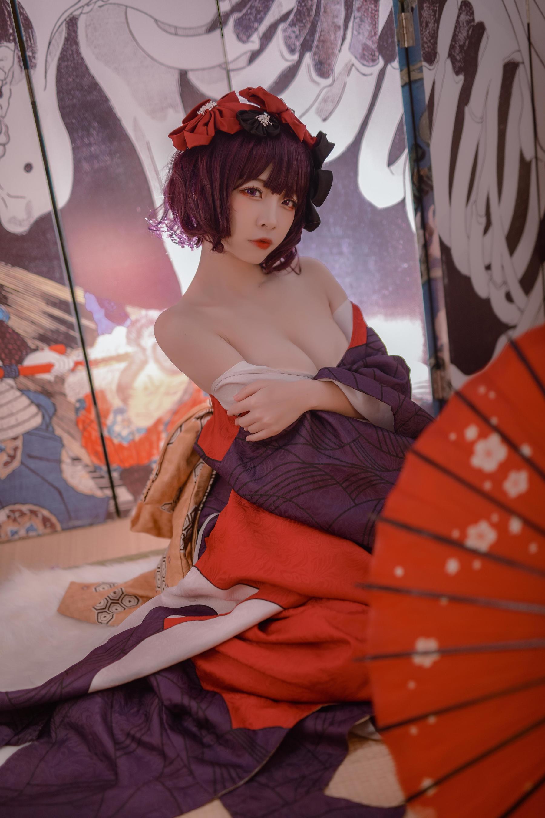 人气Coser二佐Nisa Fate葛饰北斋
