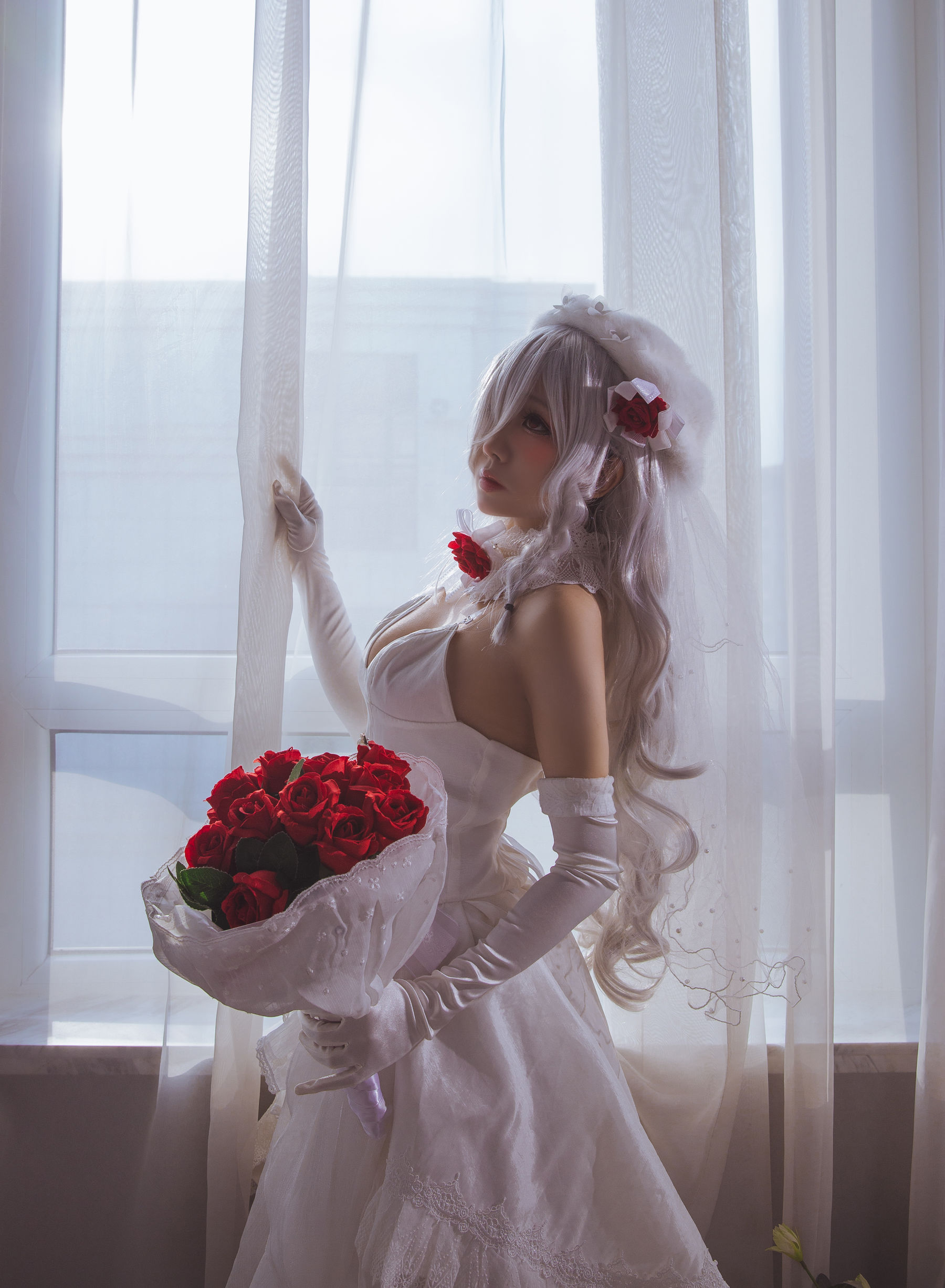 Cosplay日奈娇 g36c 礼服