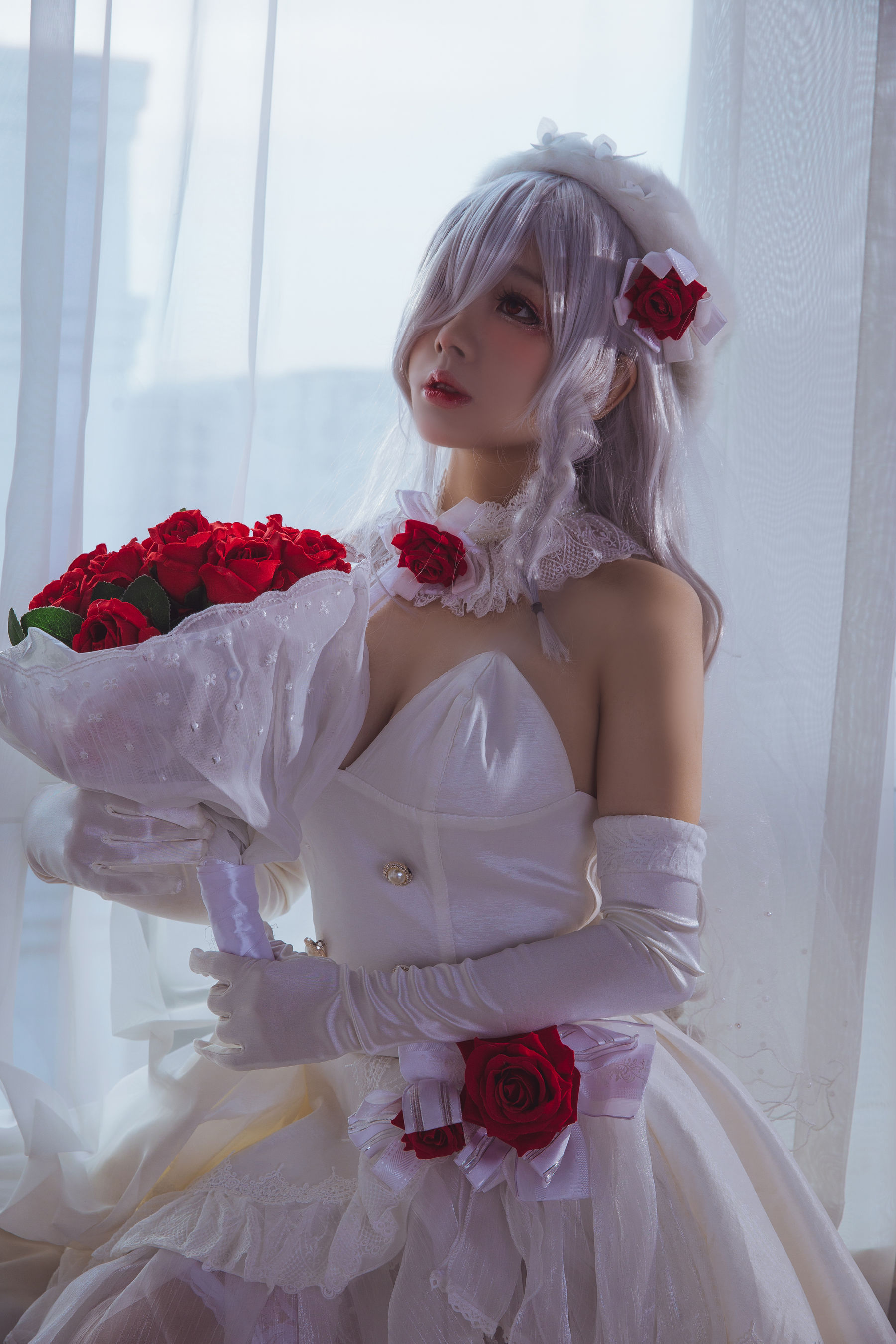 Cosplay日奈娇 g36c 礼服