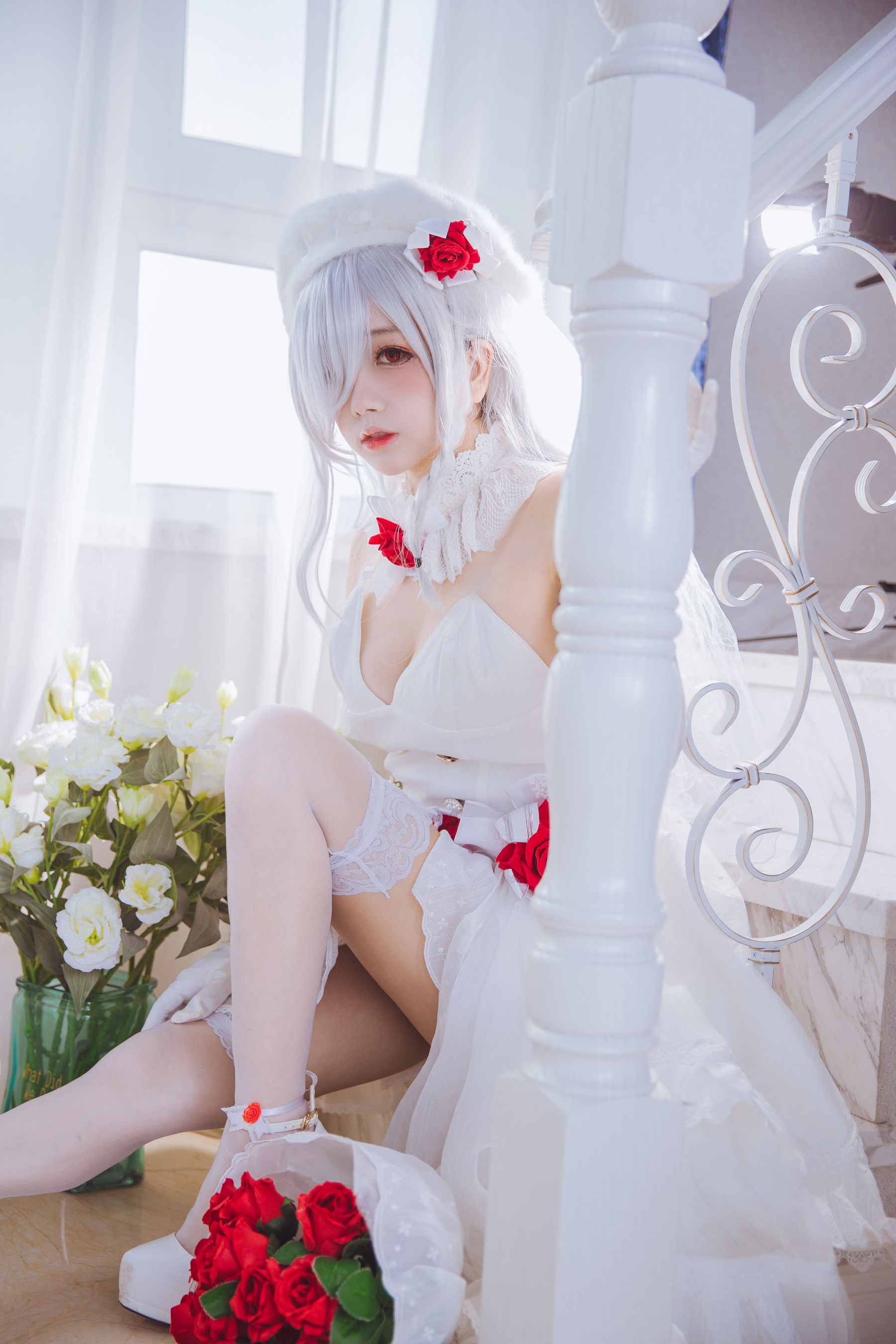Cosplay日奈娇 g36c 礼服