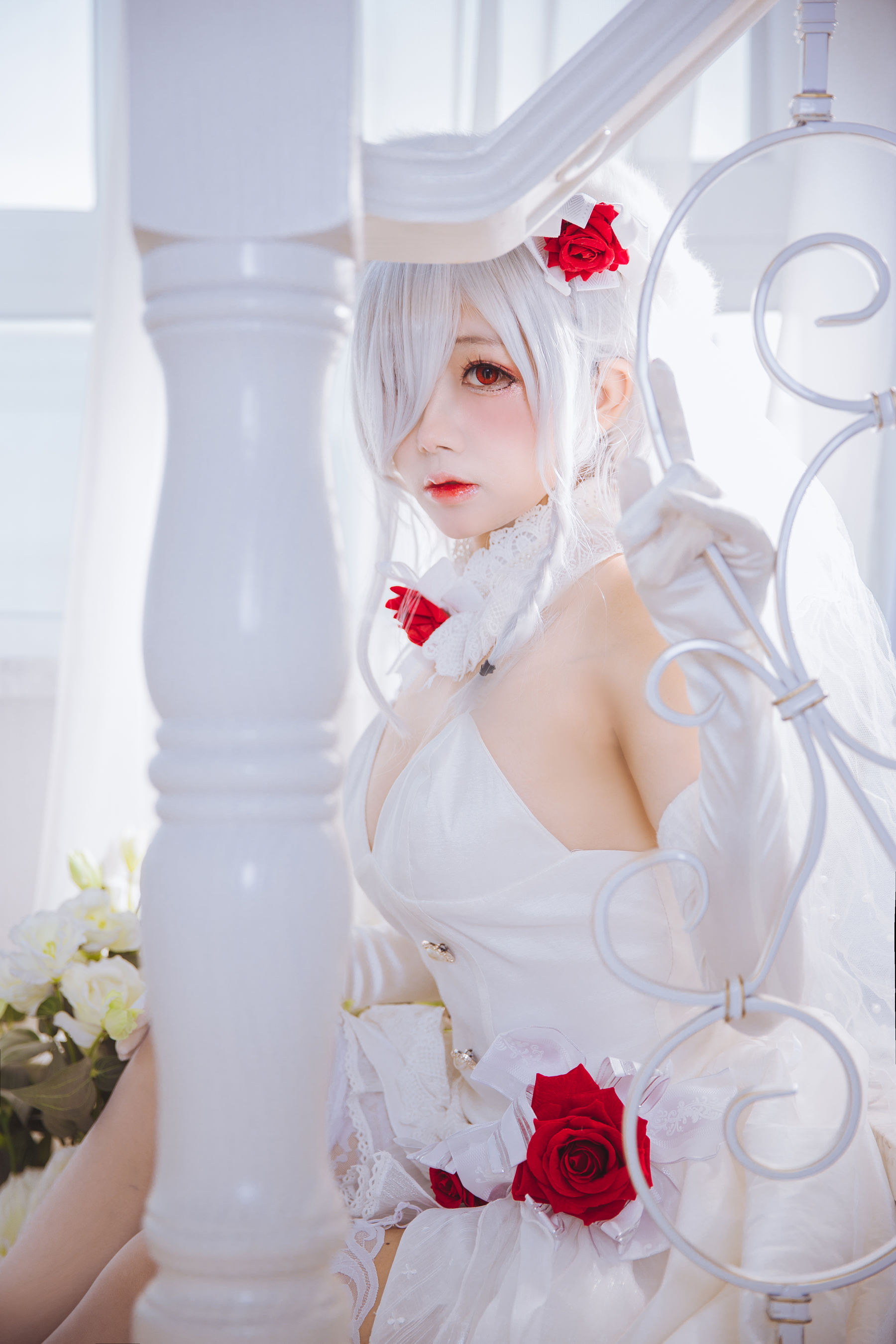 Cosplay日奈娇 g36c 礼服