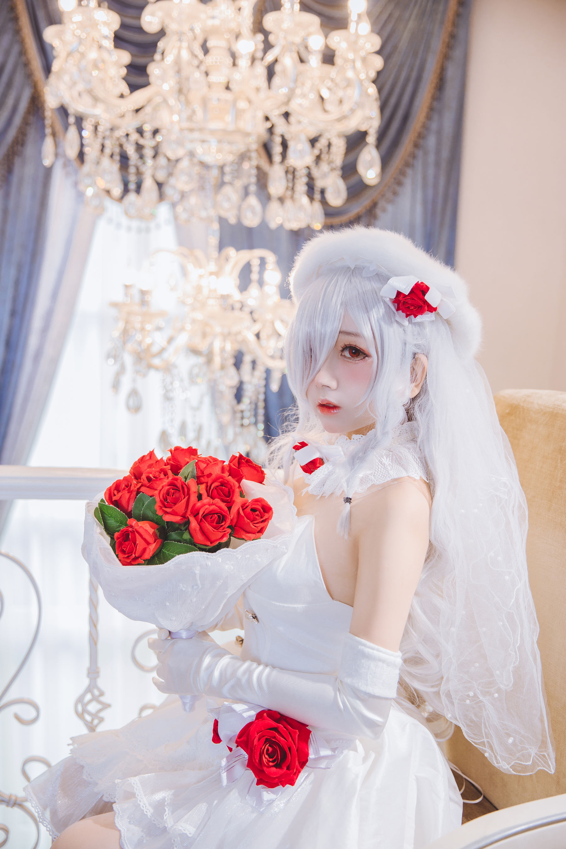 Cosplay日奈娇 g36c 礼服