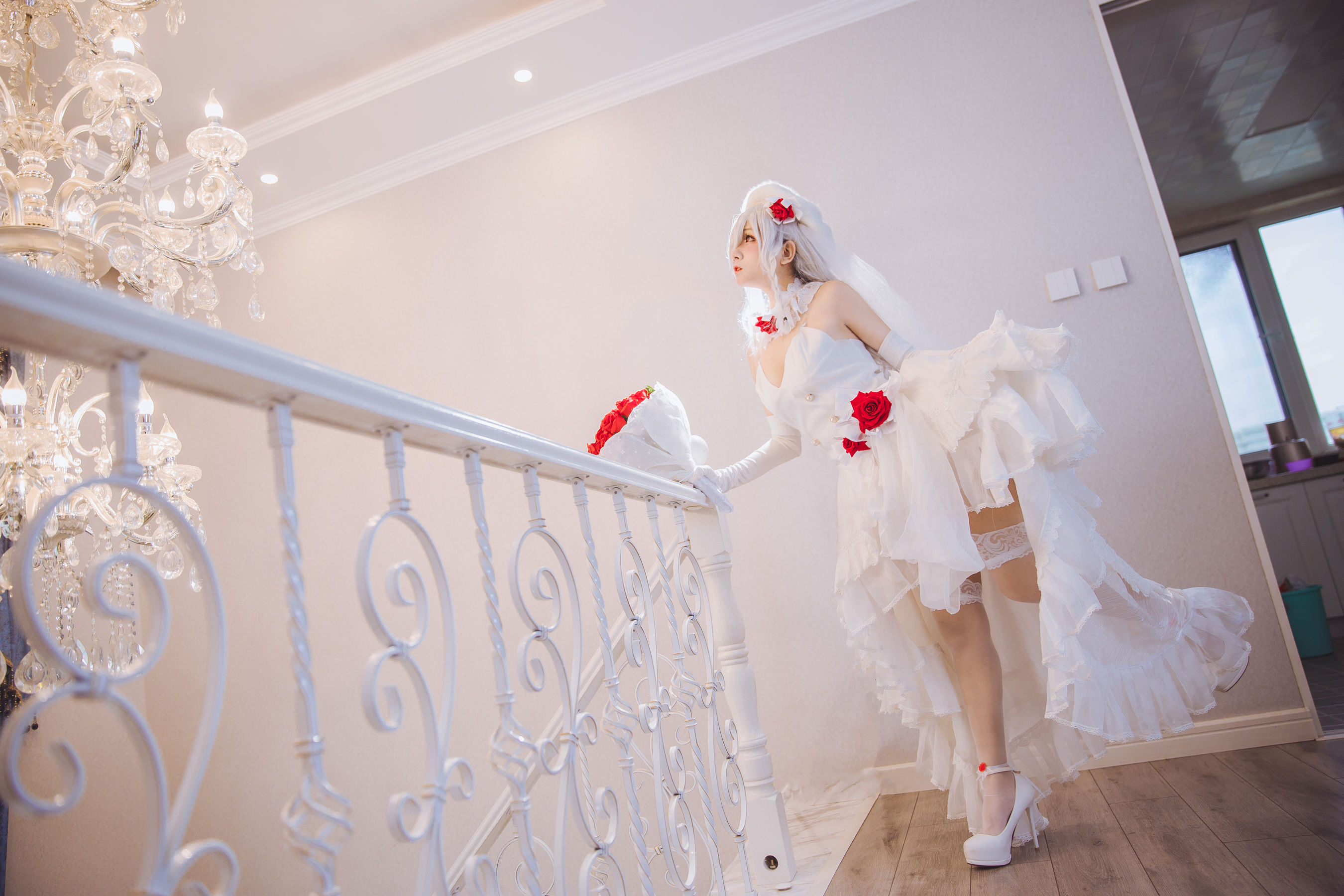 Cosplay日奈娇 g36c 礼服