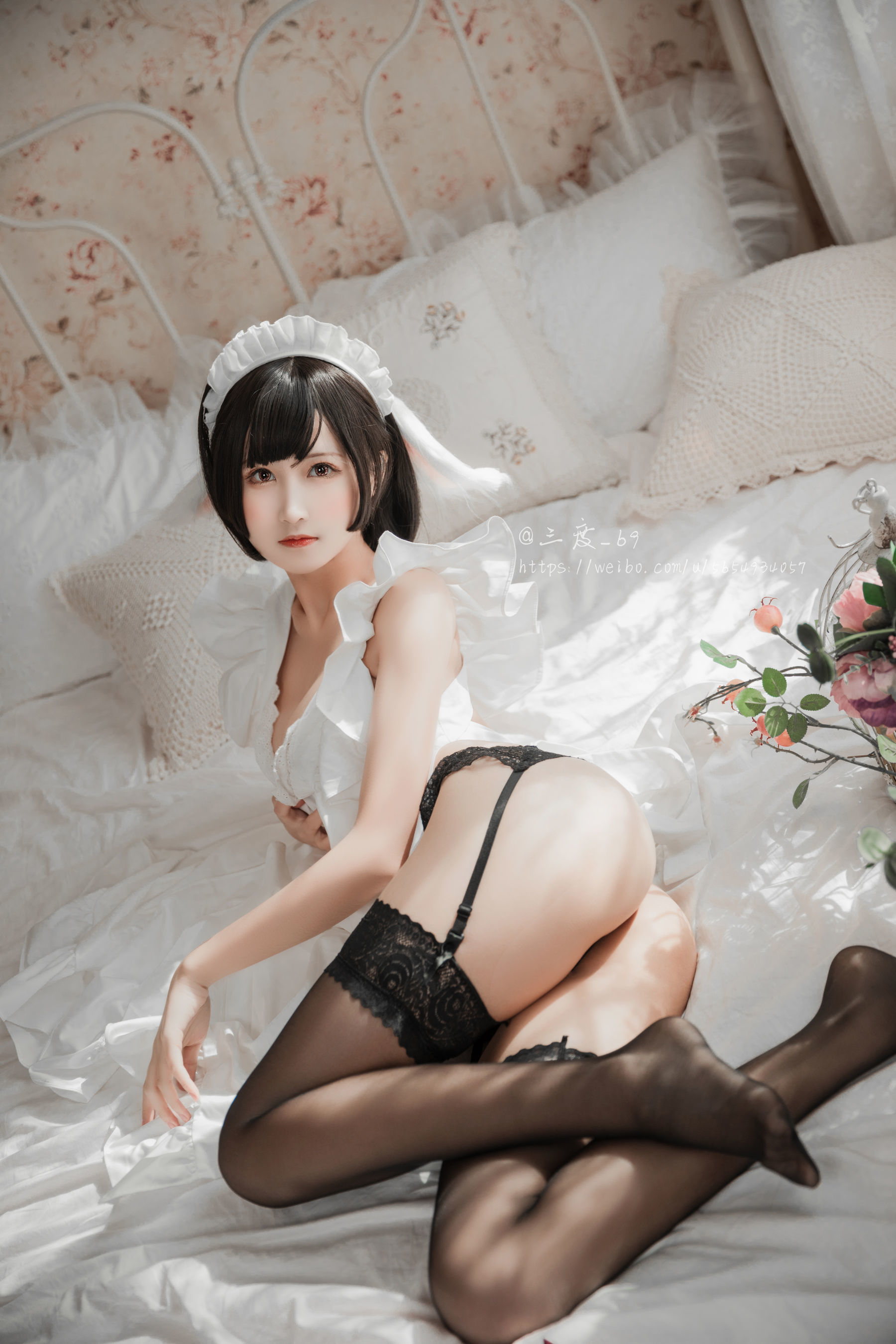微博妹子三度_69 兔耳女仆