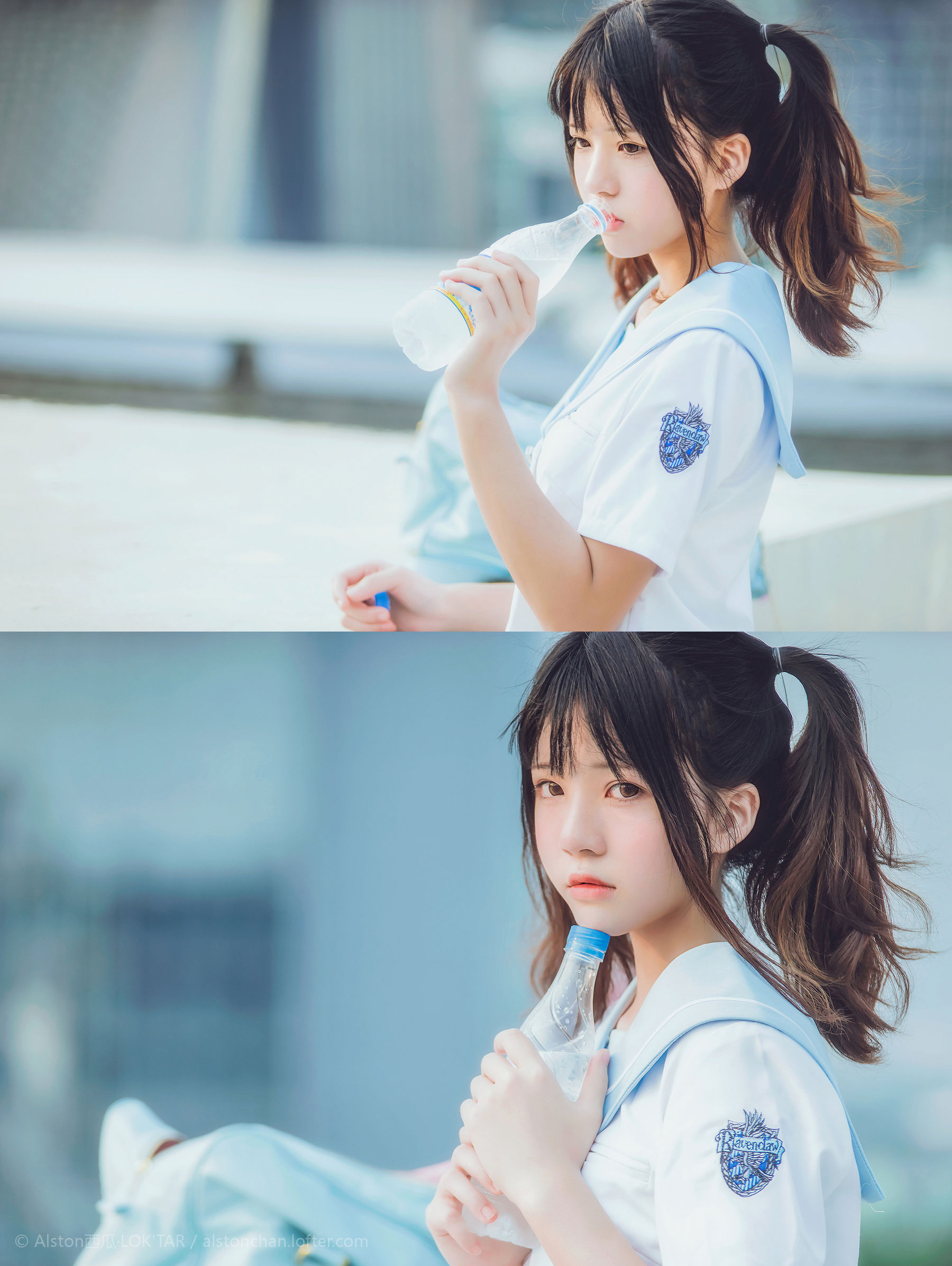 桜桃喵 穿制服的样子