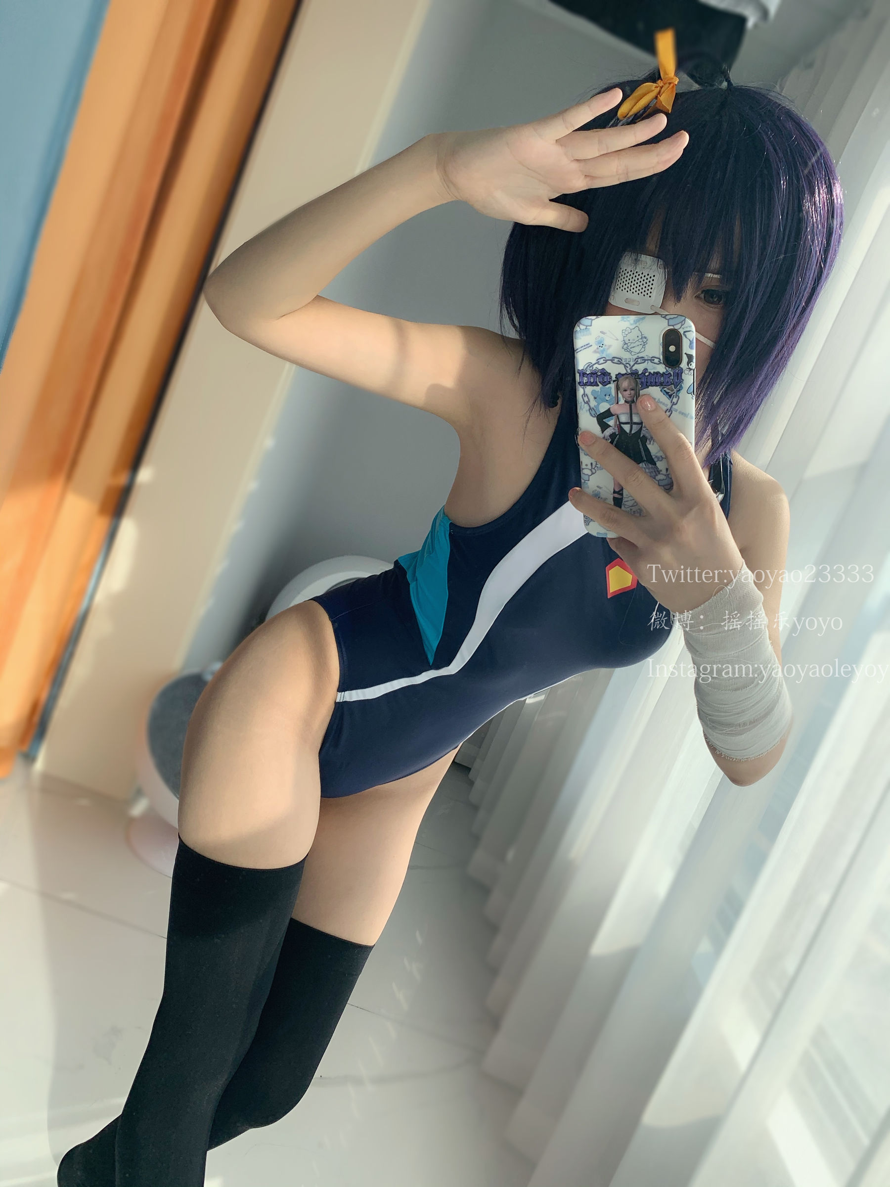 萌妹子Coser摇摇乐yoyo 六花