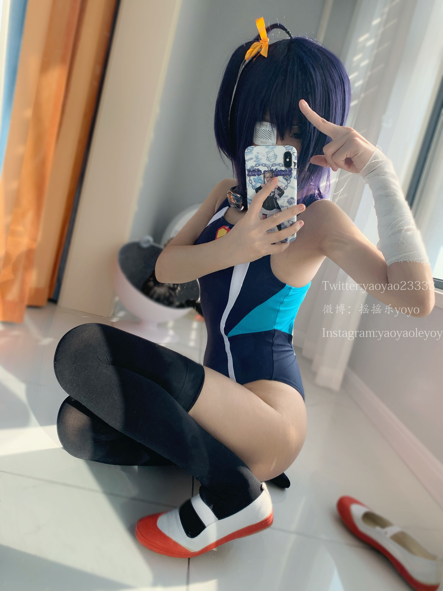 萌妹子Coser摇摇乐yoyo 六花