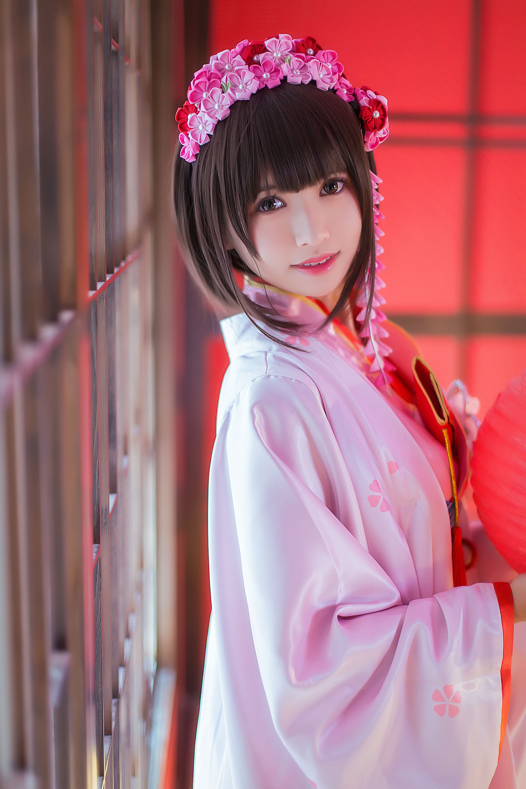 超人气Coser鳗鱼霏儿 圣人惠 和服