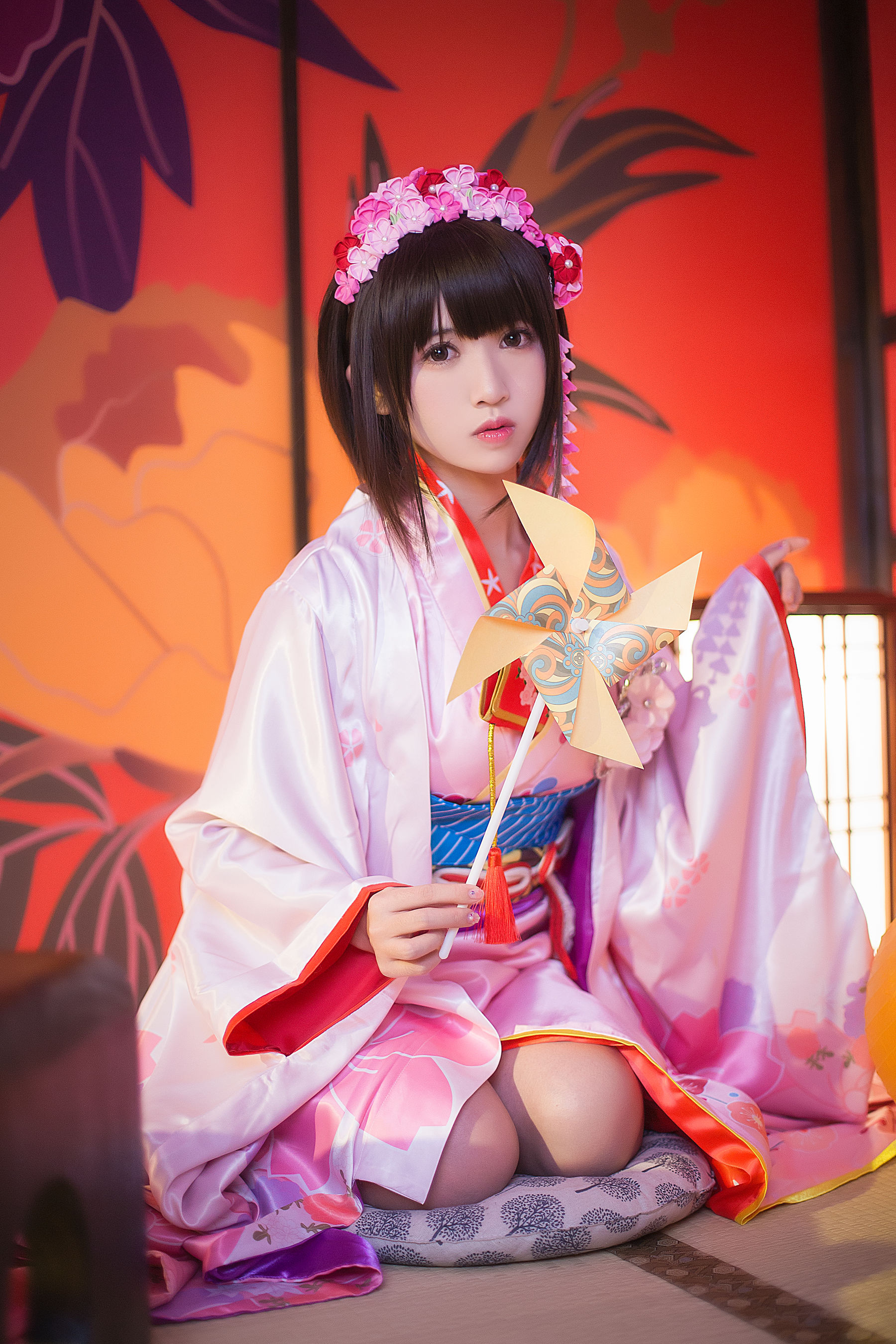 超人气Coser鳗鱼霏儿 圣人惠 和服