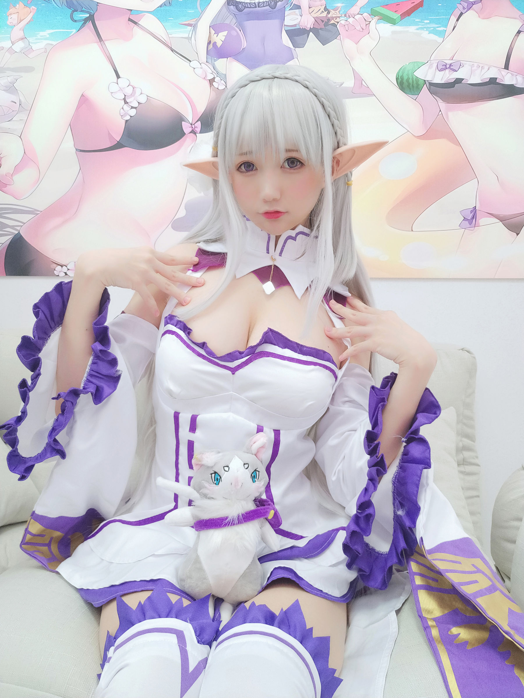 NAGISA魔物喵 自摄系列 No.005 艾米莉亚