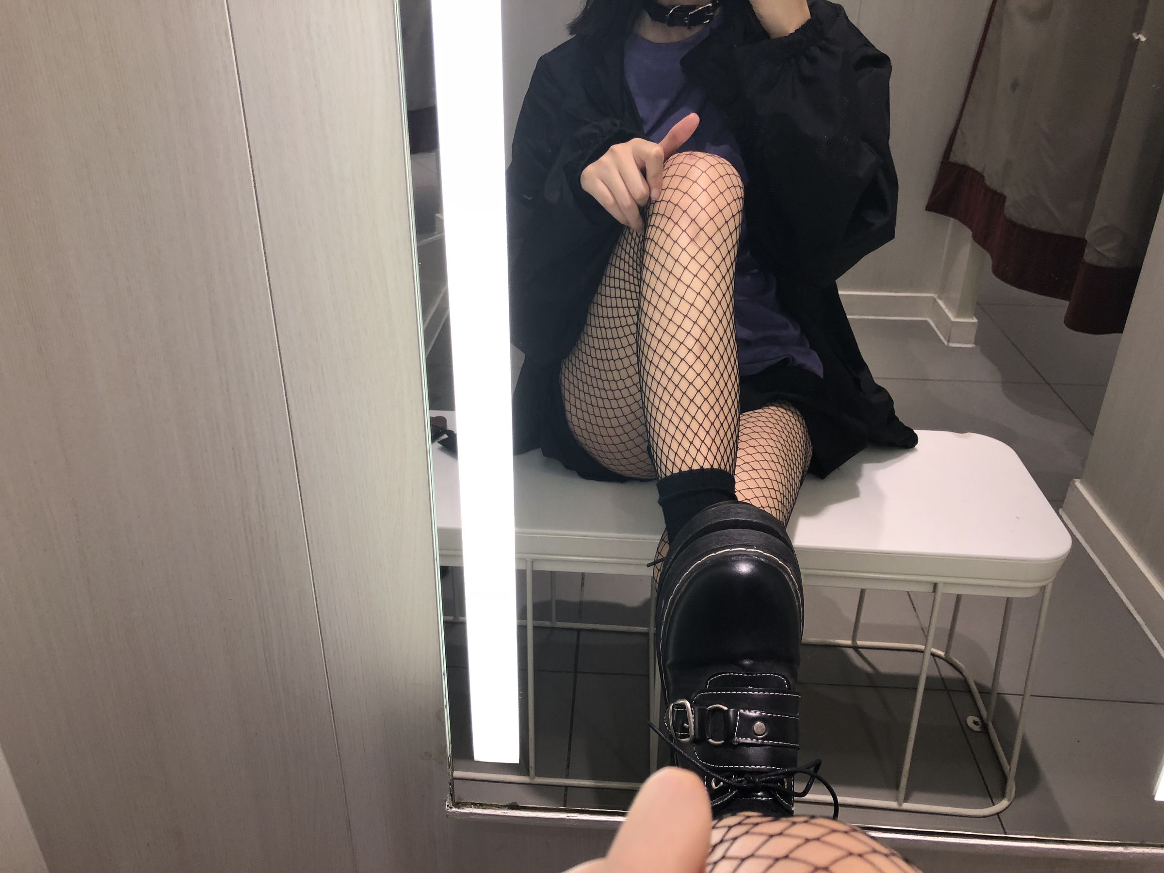 萌妹子眼酱大魔王w 试衣间