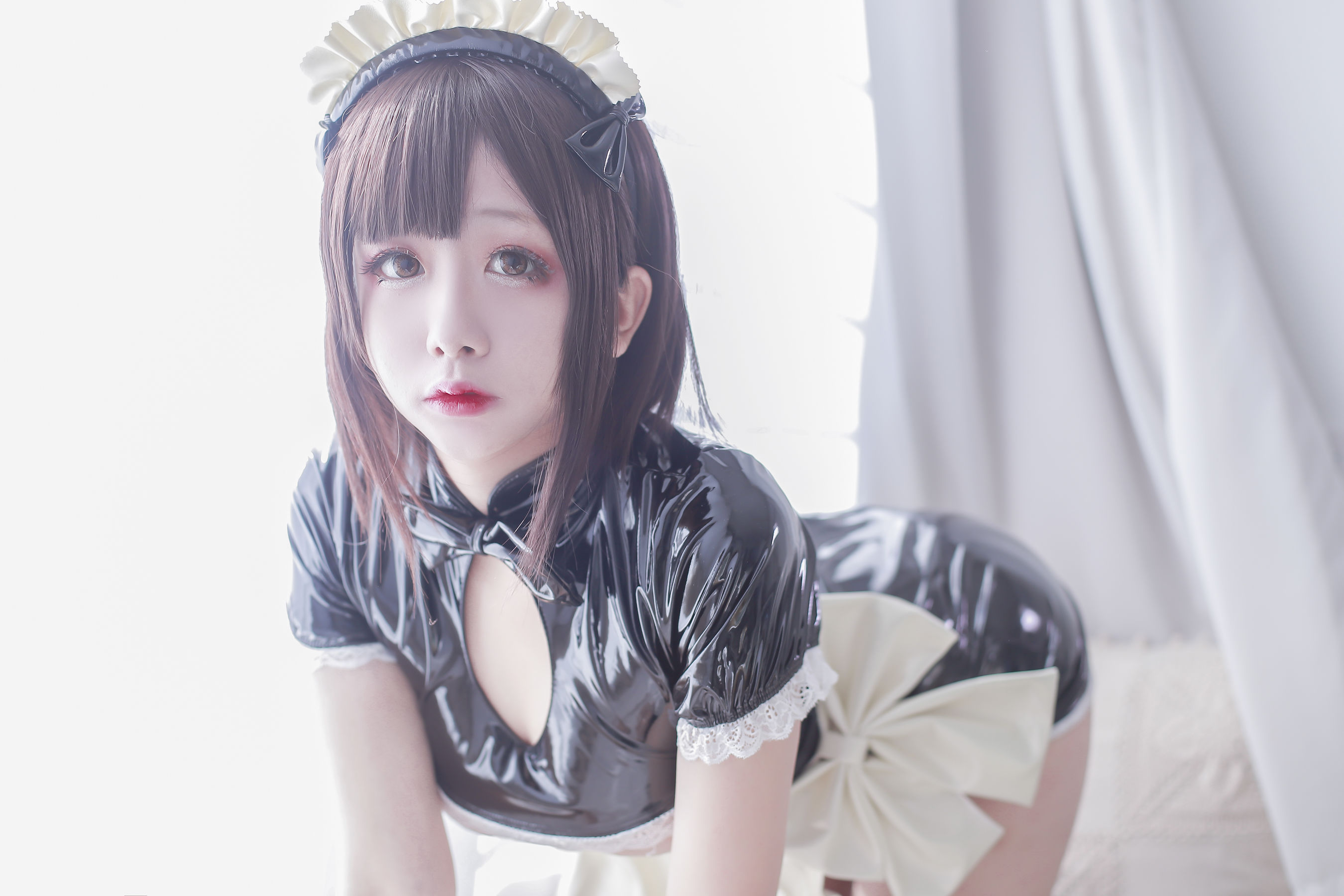 Cosplay日奈娇 半乳女仆