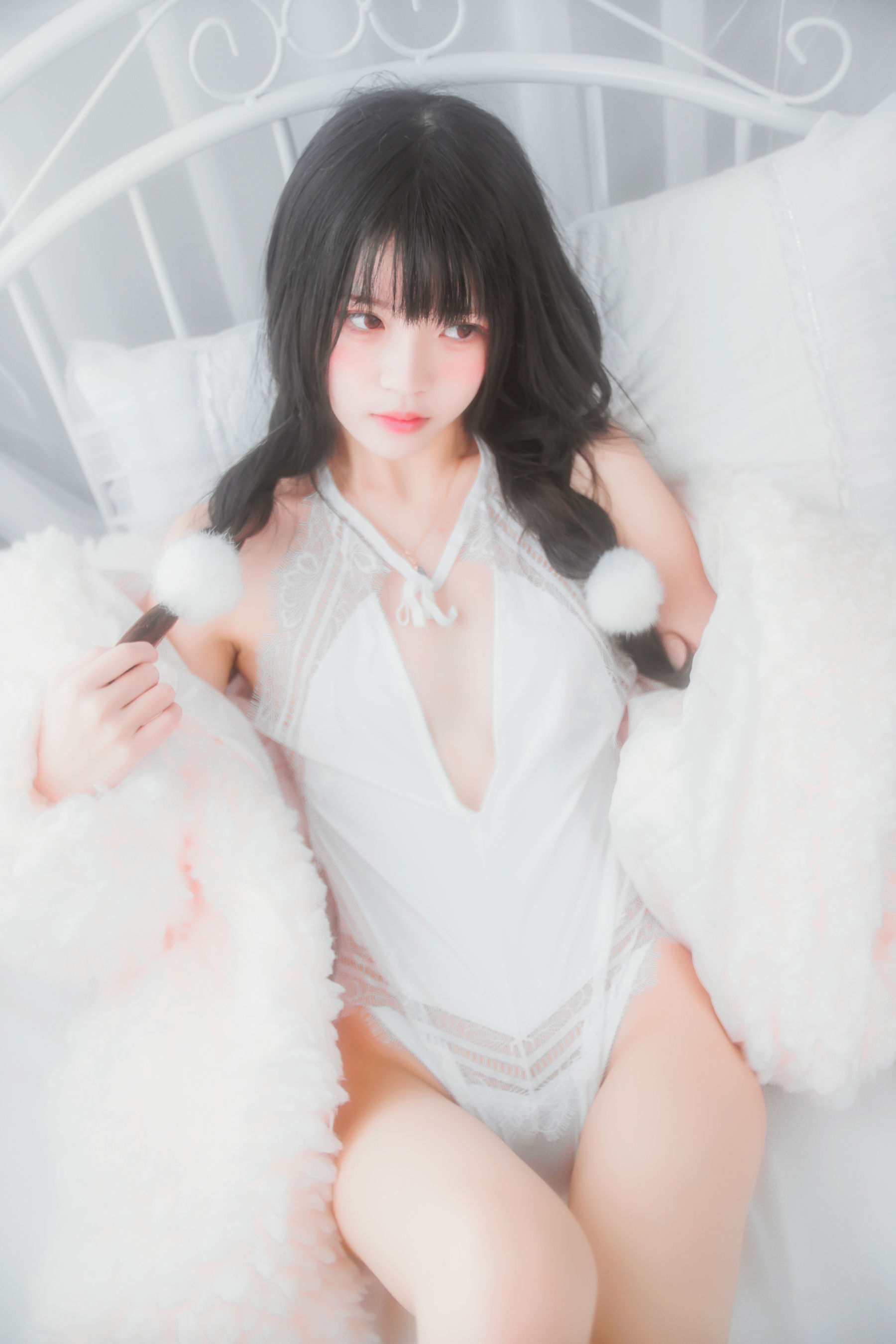 桜桃喵 冬眠系列 纯白私房