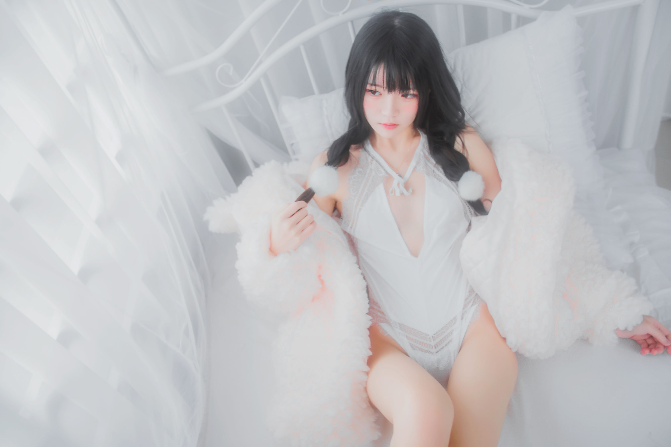 桜桃喵 冬眠系列 纯白私房
