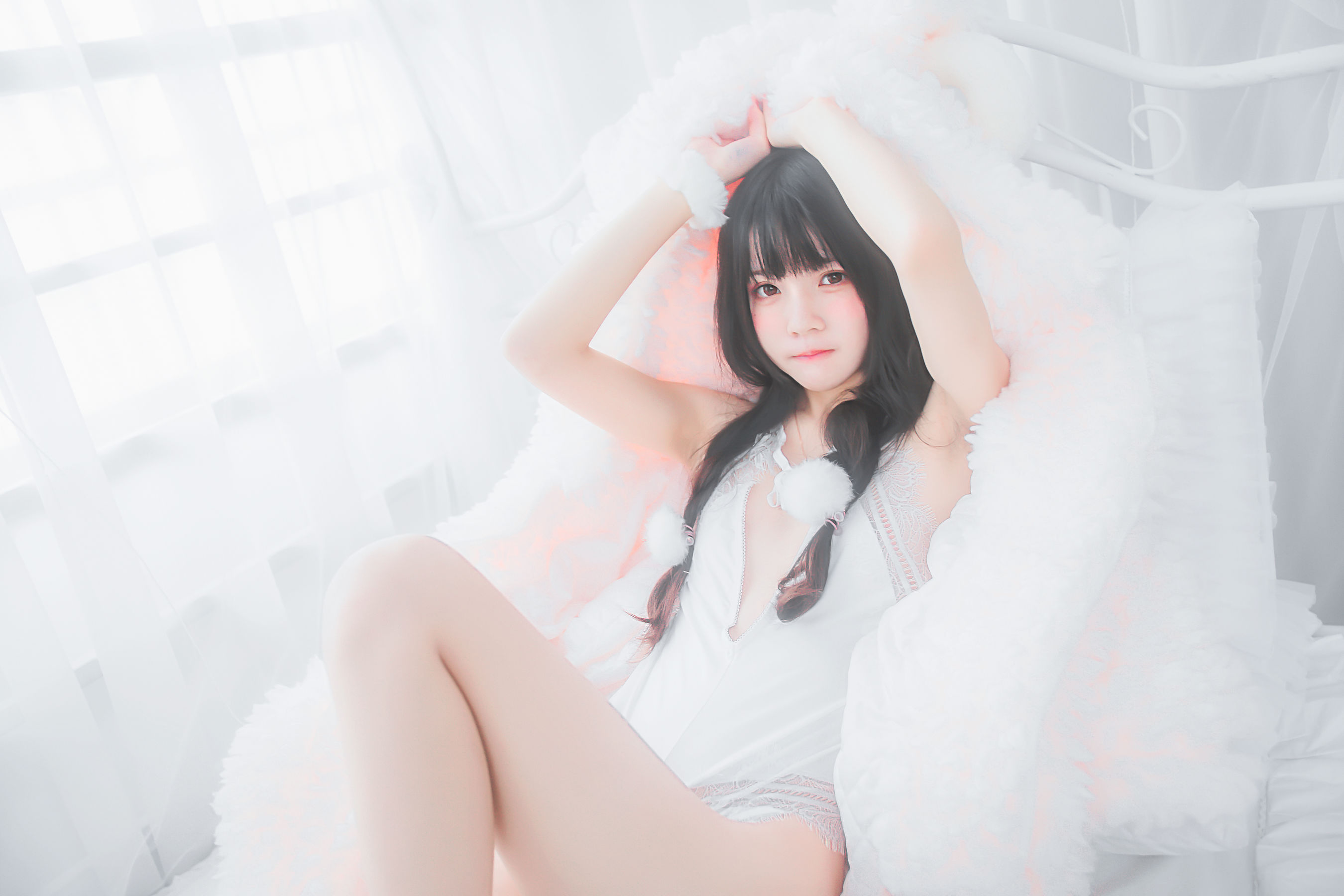 桜桃喵 冬眠系列 纯白私房