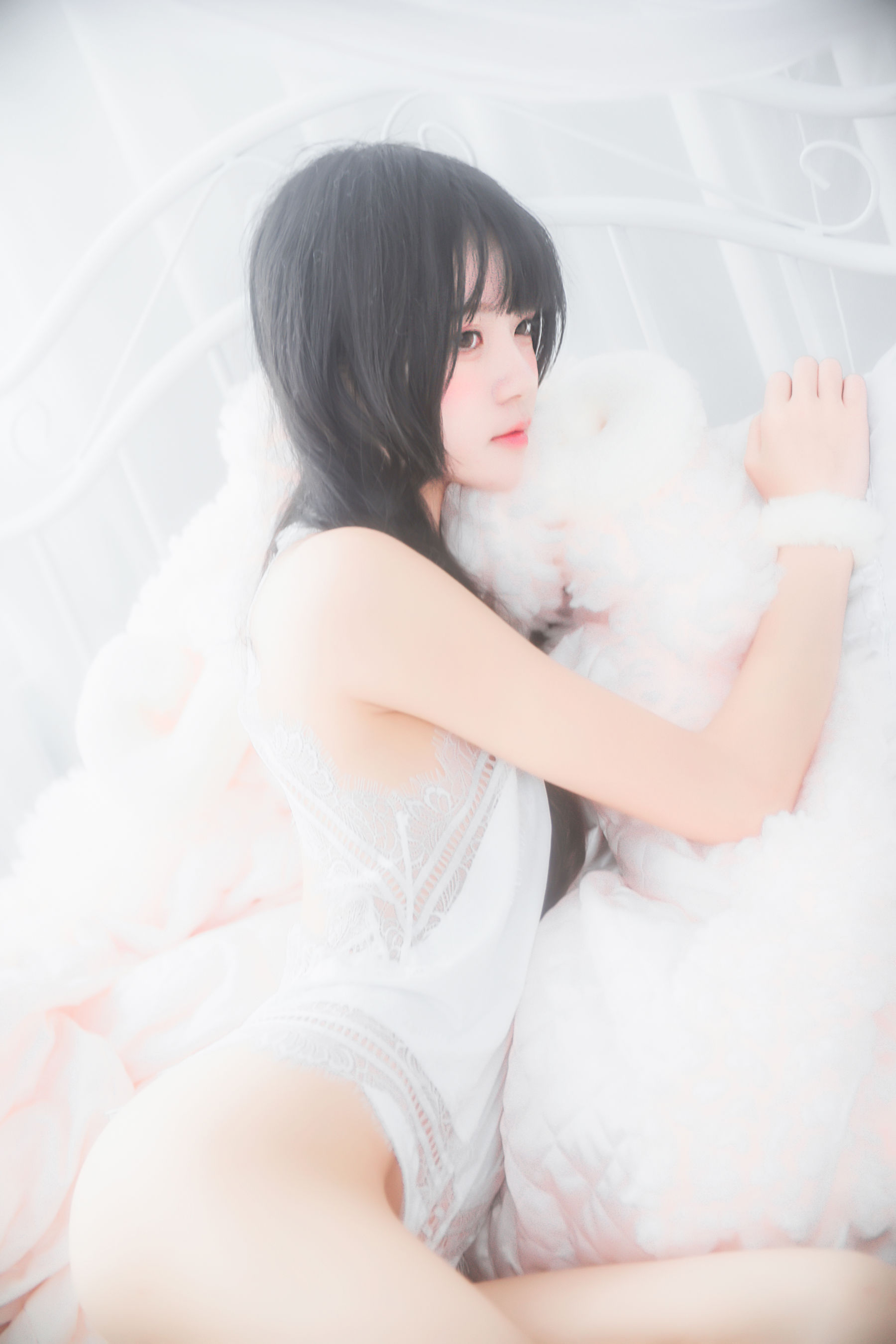 桜桃喵 冬眠系列 纯白私房