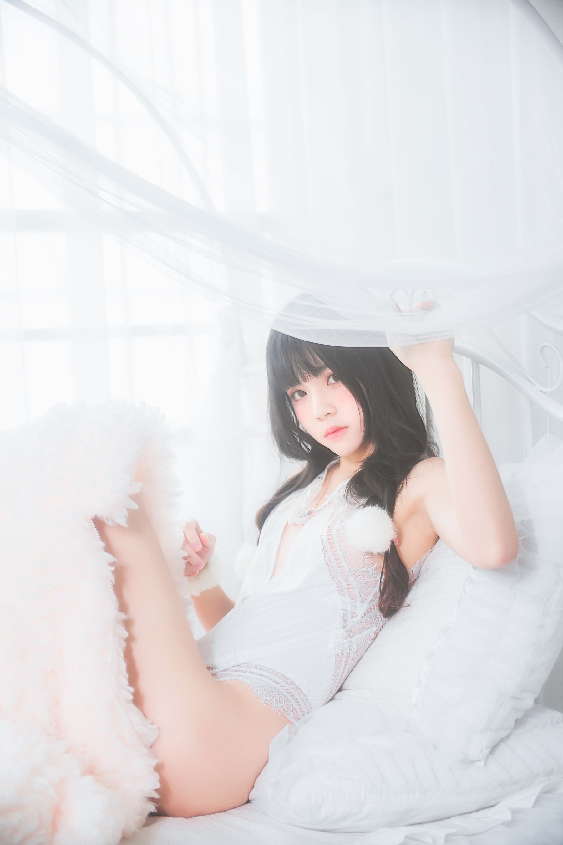 桜桃喵 冬眠系列 纯白私房