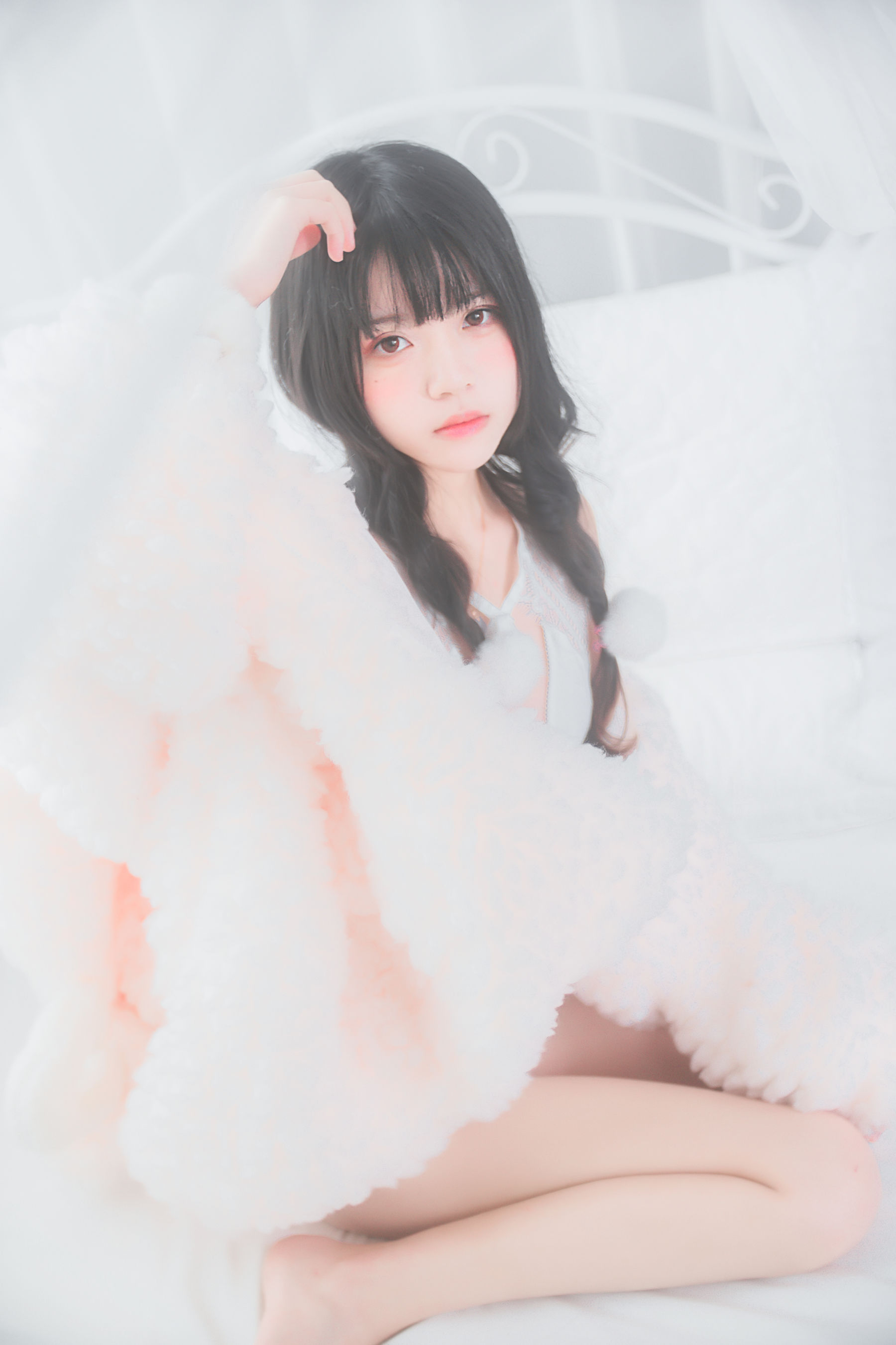 桜桃喵 冬眠系列 纯白私房