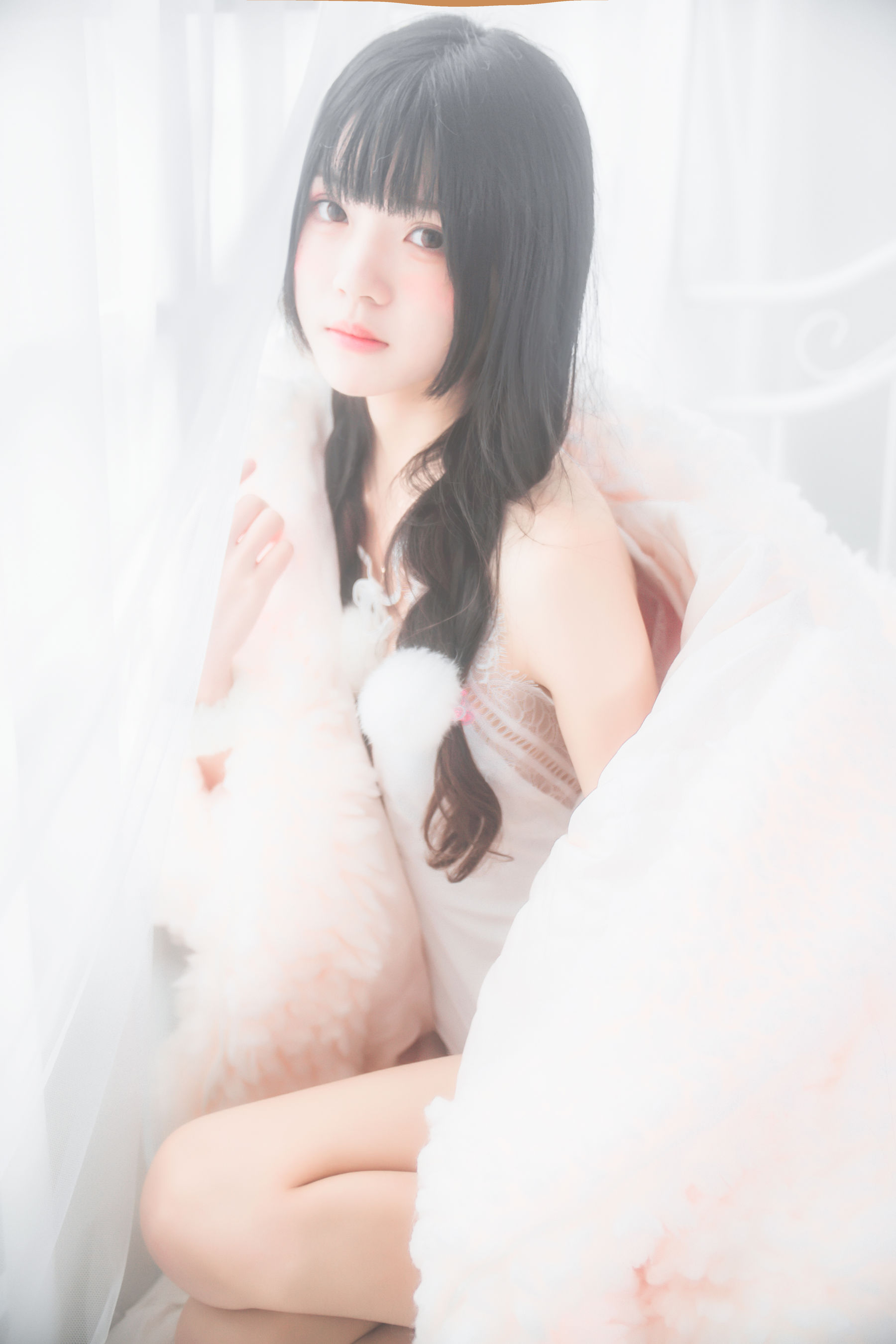 桜桃喵 冬眠系列 纯白私房