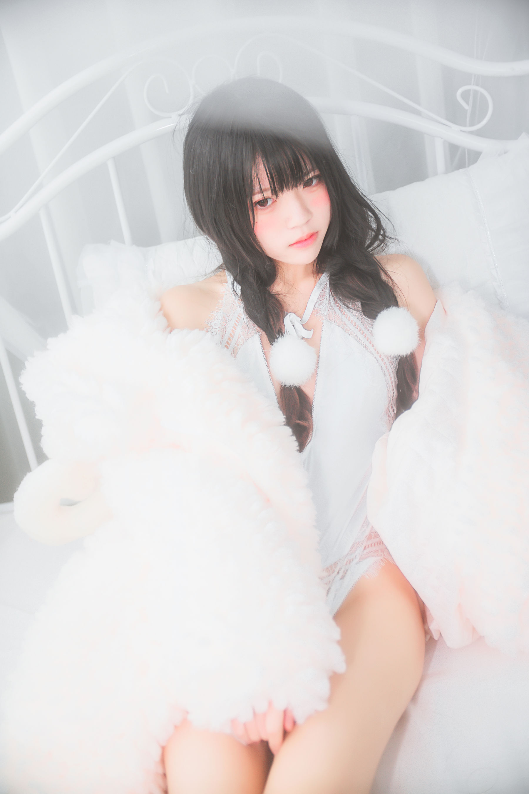 桜桃喵 冬眠系列 纯白私房