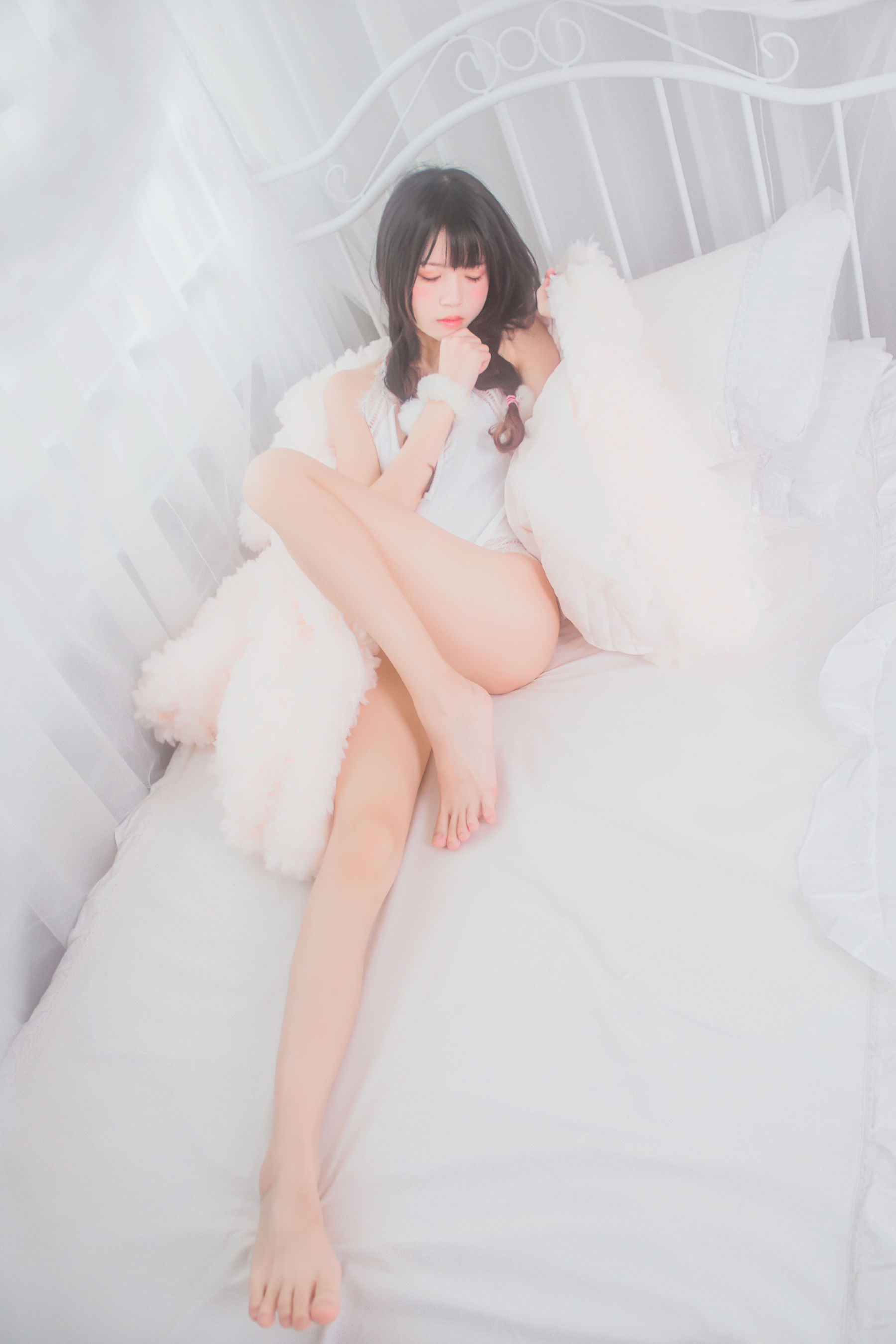 桜桃喵 冬眠系列 纯白私房