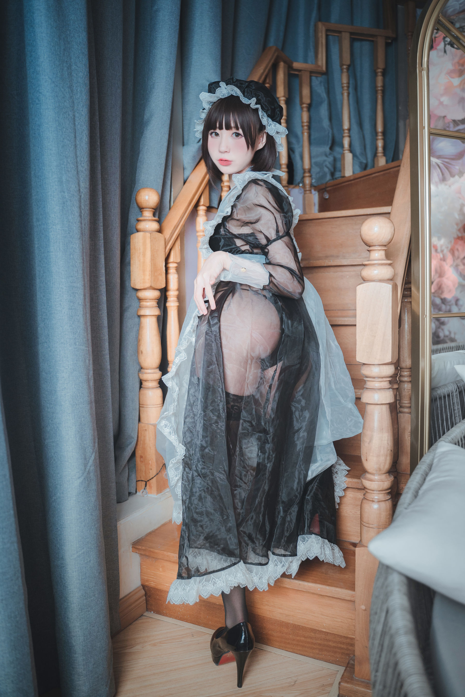 萌妹子南鸽 透明女仆